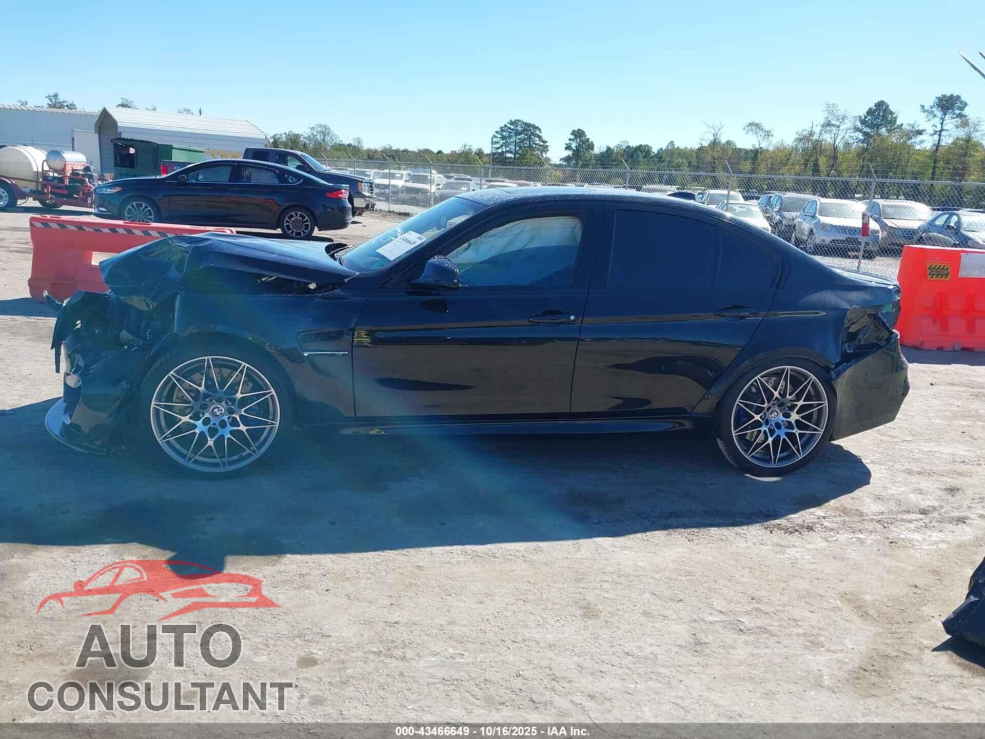 BMW M3 2017 - WBS8M9C50H5G83413
