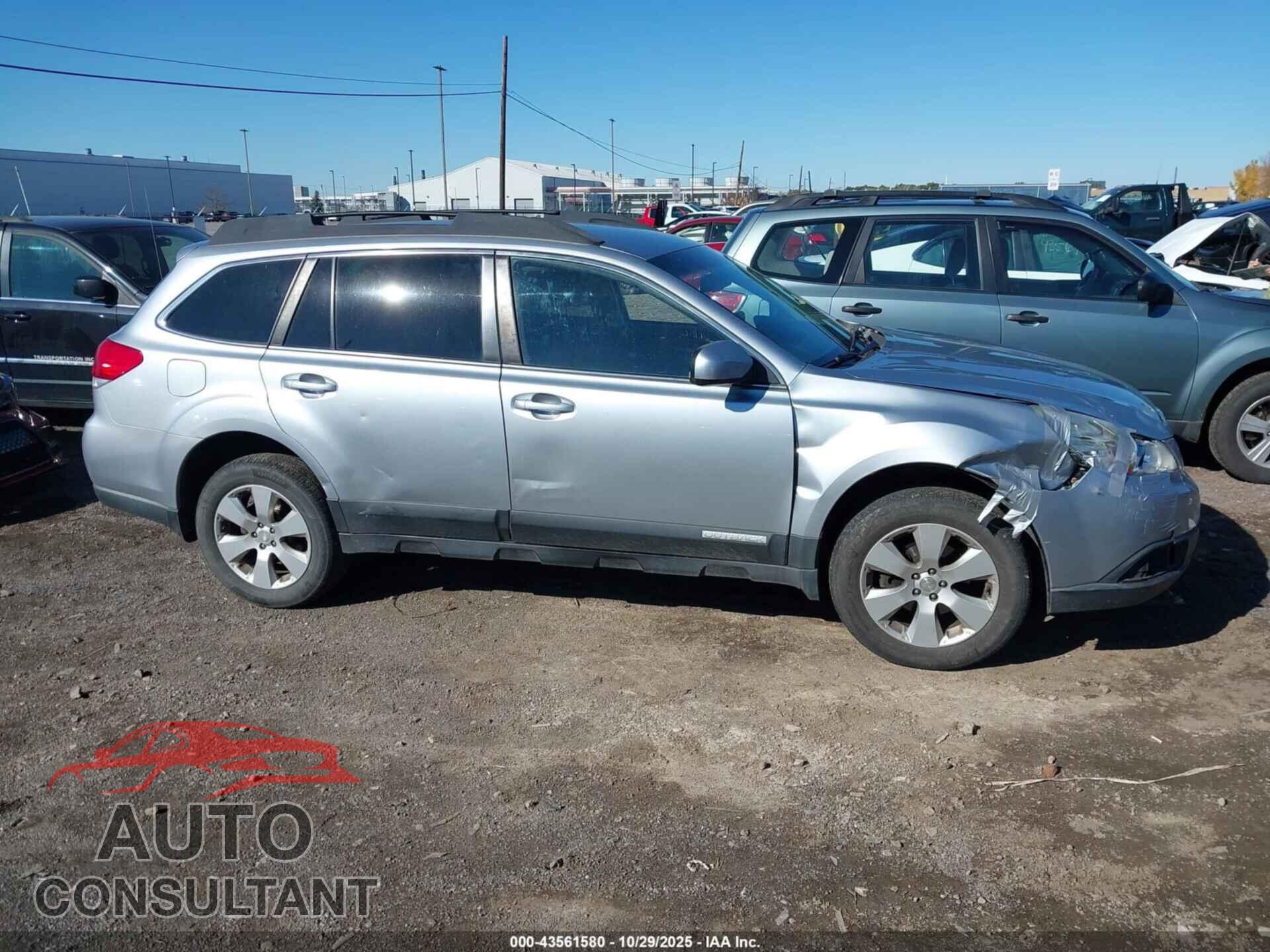 SUBARU OUTBACK 2012 - 4S4BRCCC1C3233633