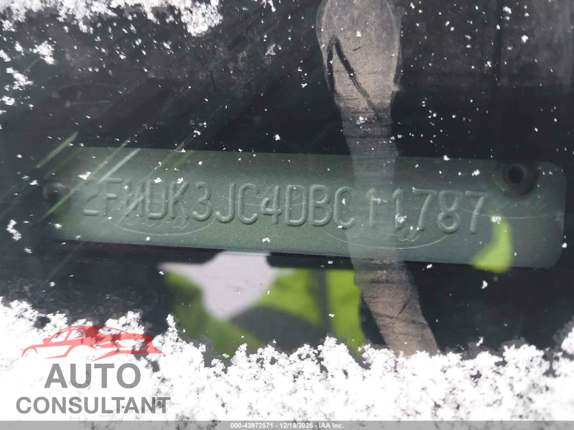 FORD EDGE 2013 - 2FMDK3JC4DBC11787