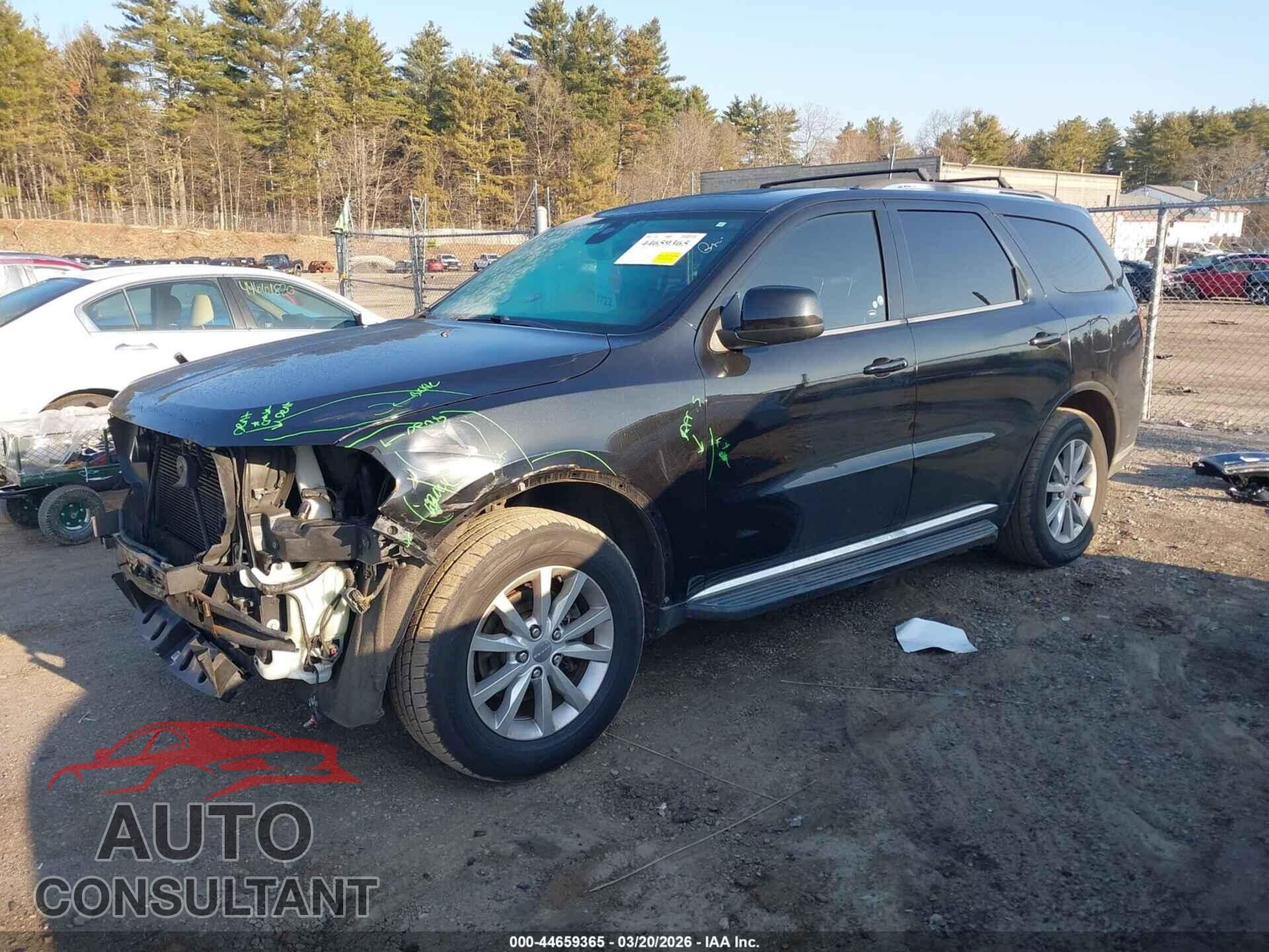DODGE DURANGO 2014 - 1C4RDJAG6EC586805