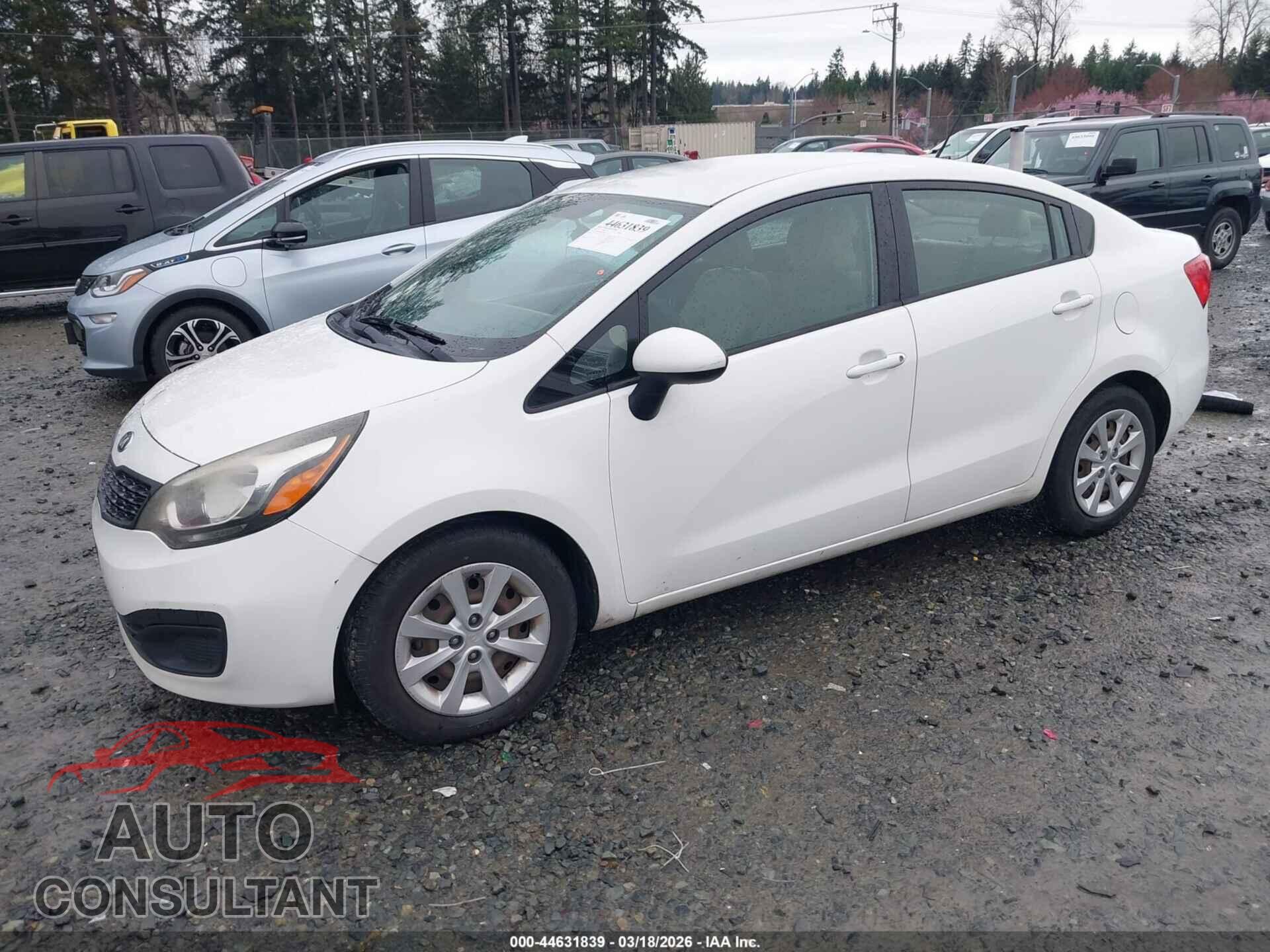 KIA RIO 2013 - KNADM4A36D6182065