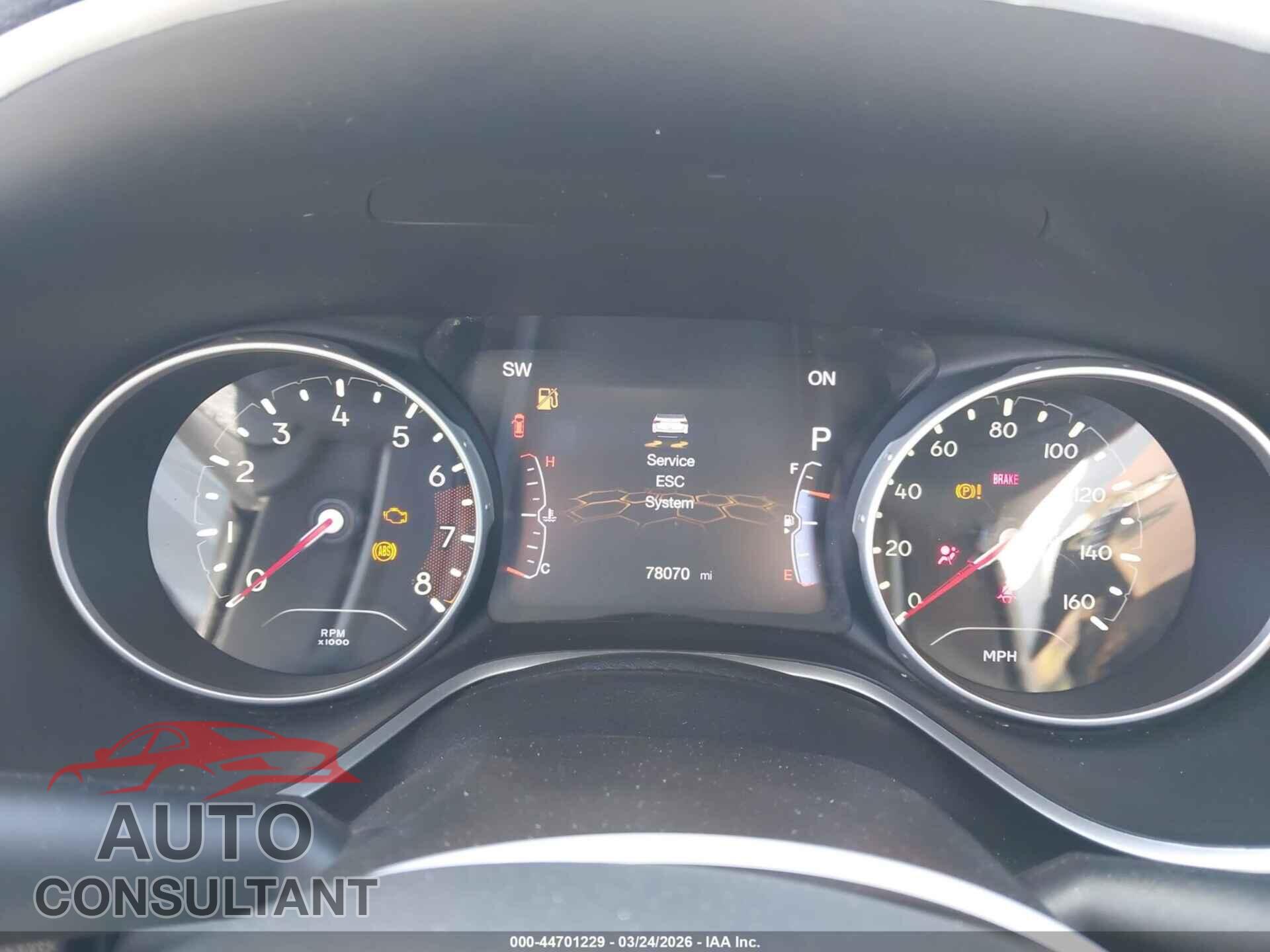 JEEP COMPASS 2020 - 3C4NJCCB3LT187470