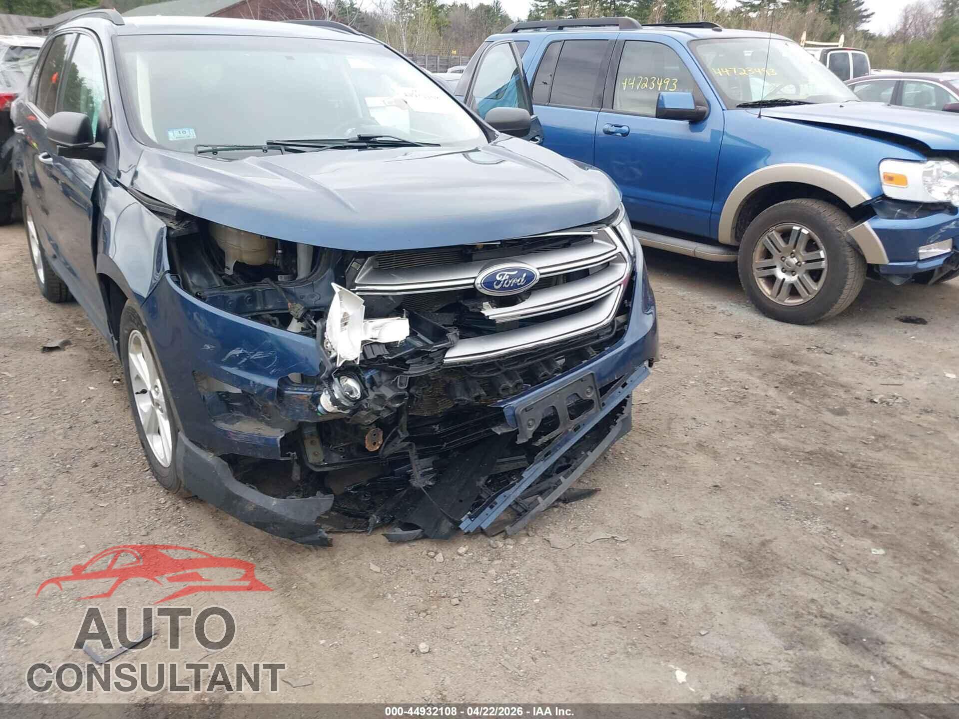 FORD EDGE 2017 - 2FMPK4G90HBC29112