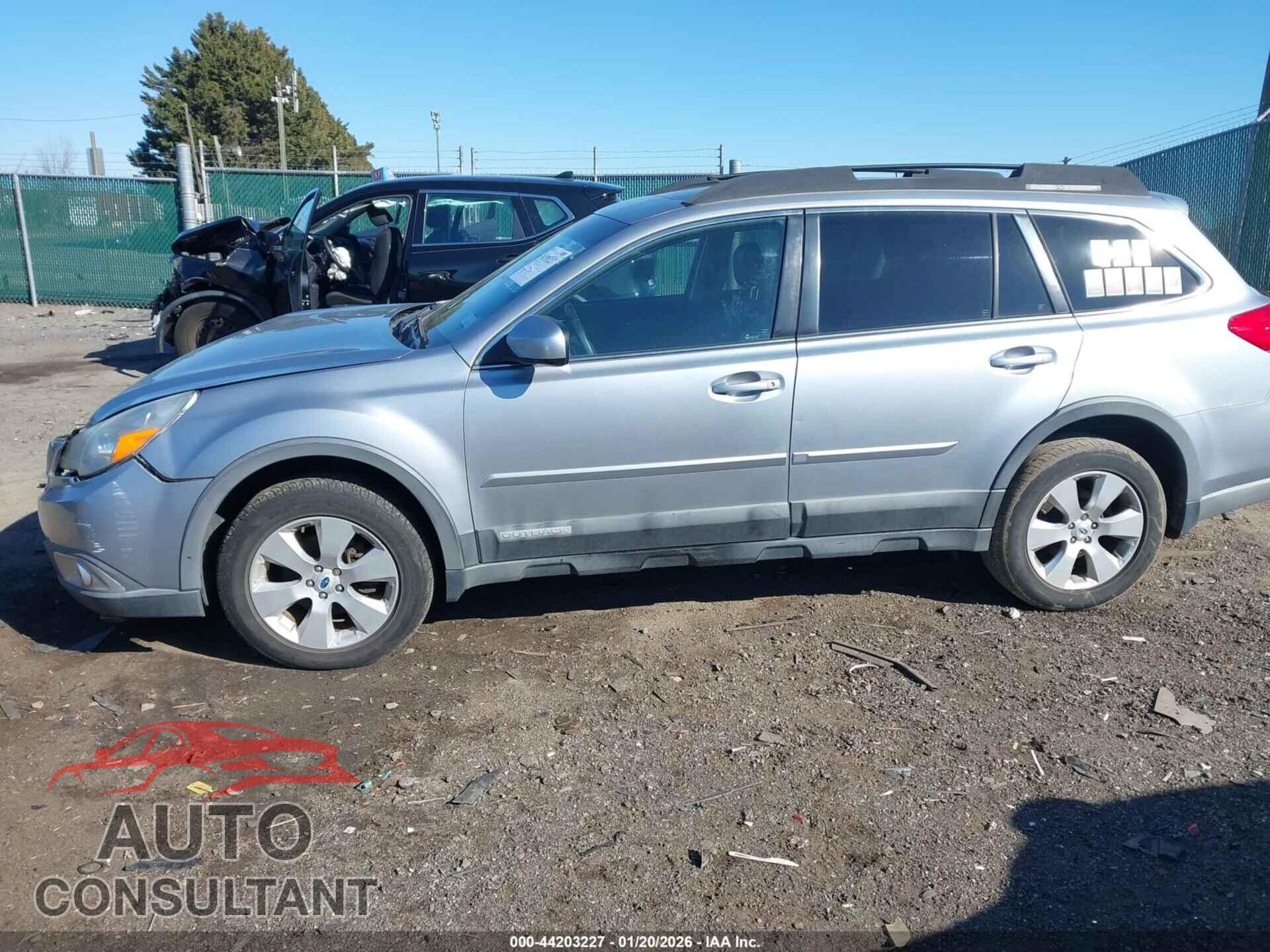 SUBARU OUTBACK 2012 - 4S4BRBLC8C3273220