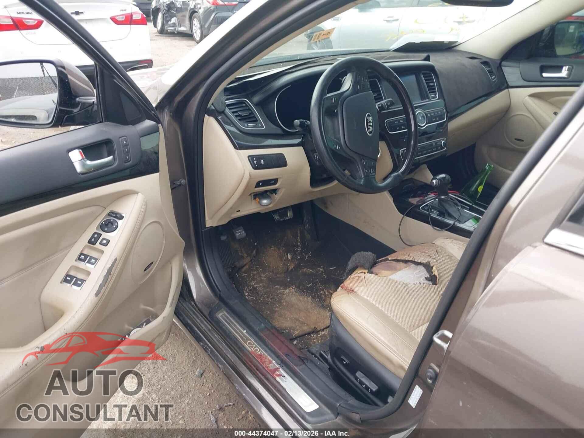 KIA CADENZA 2014 - KNALN4D77E5128028