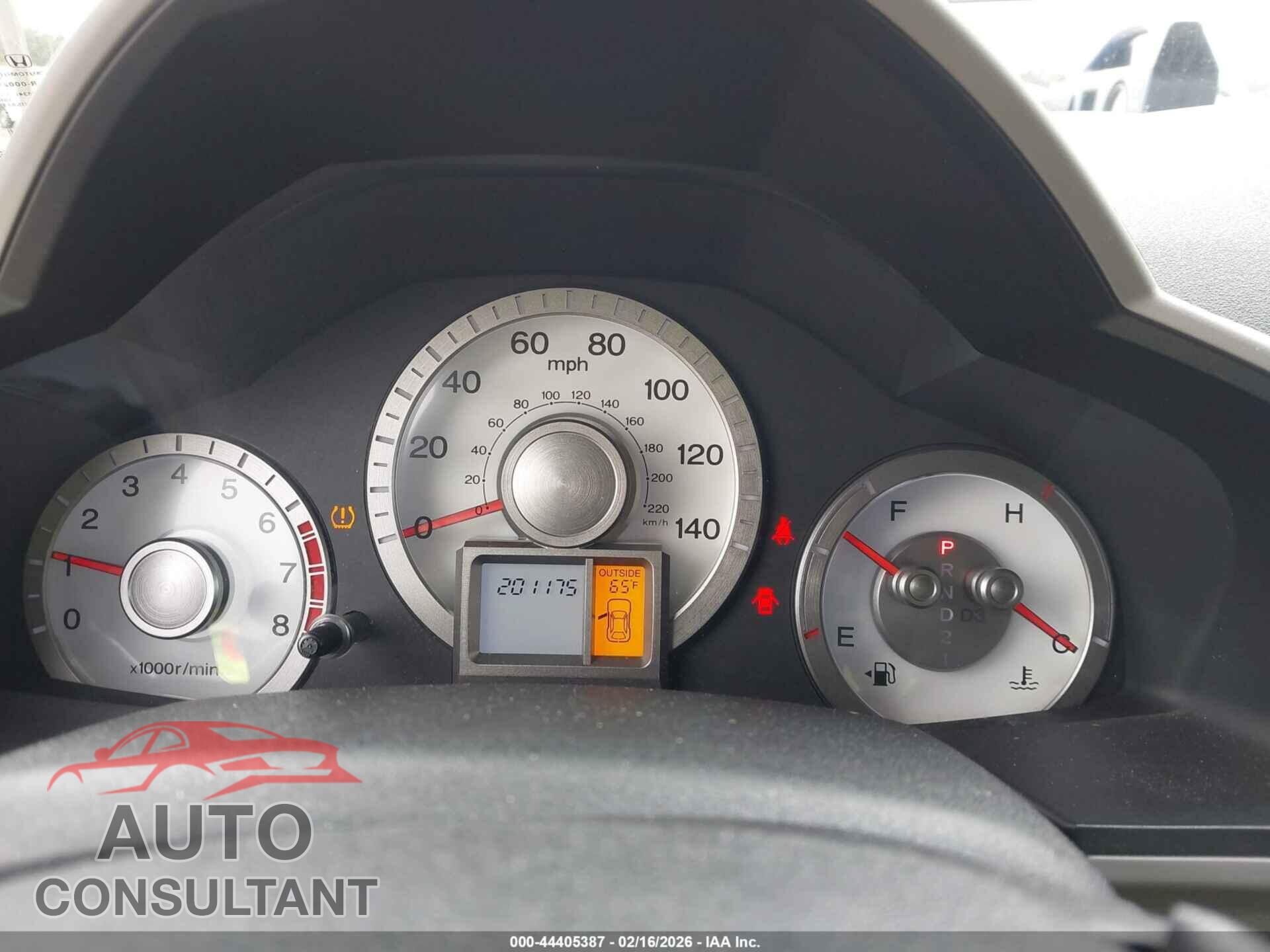 HONDA PILOT 2009 - 5FNYF38579B022675