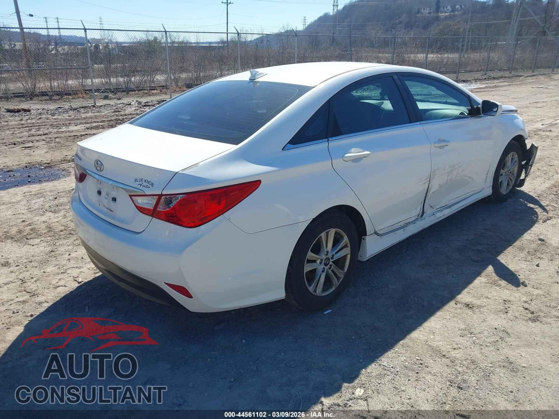 HYUNDAI SONATA 2014 - 5NPEB4AC9EH893473