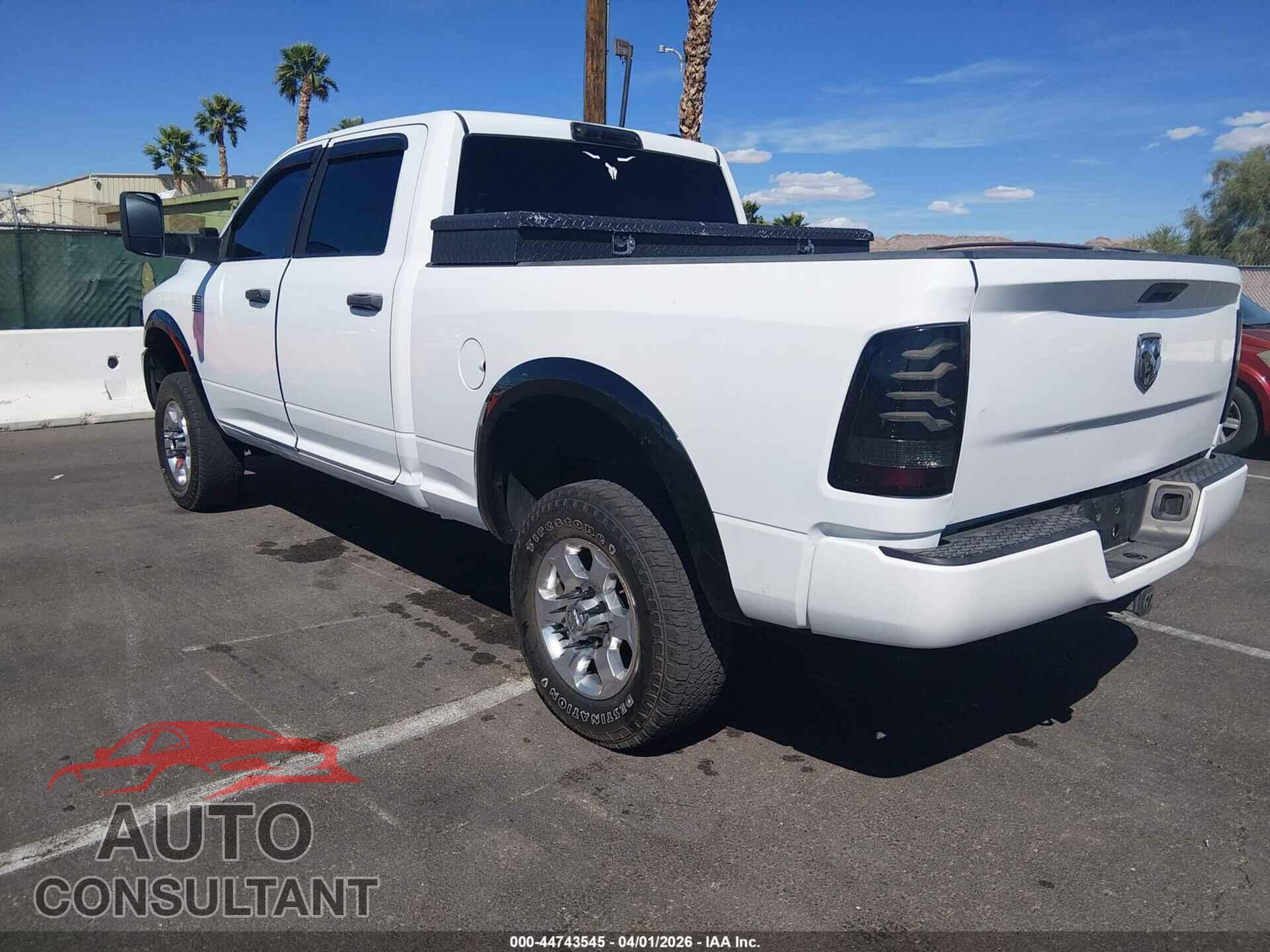 DODGE RAM 2500 2010 - 3D7TT2CT8AG127376
