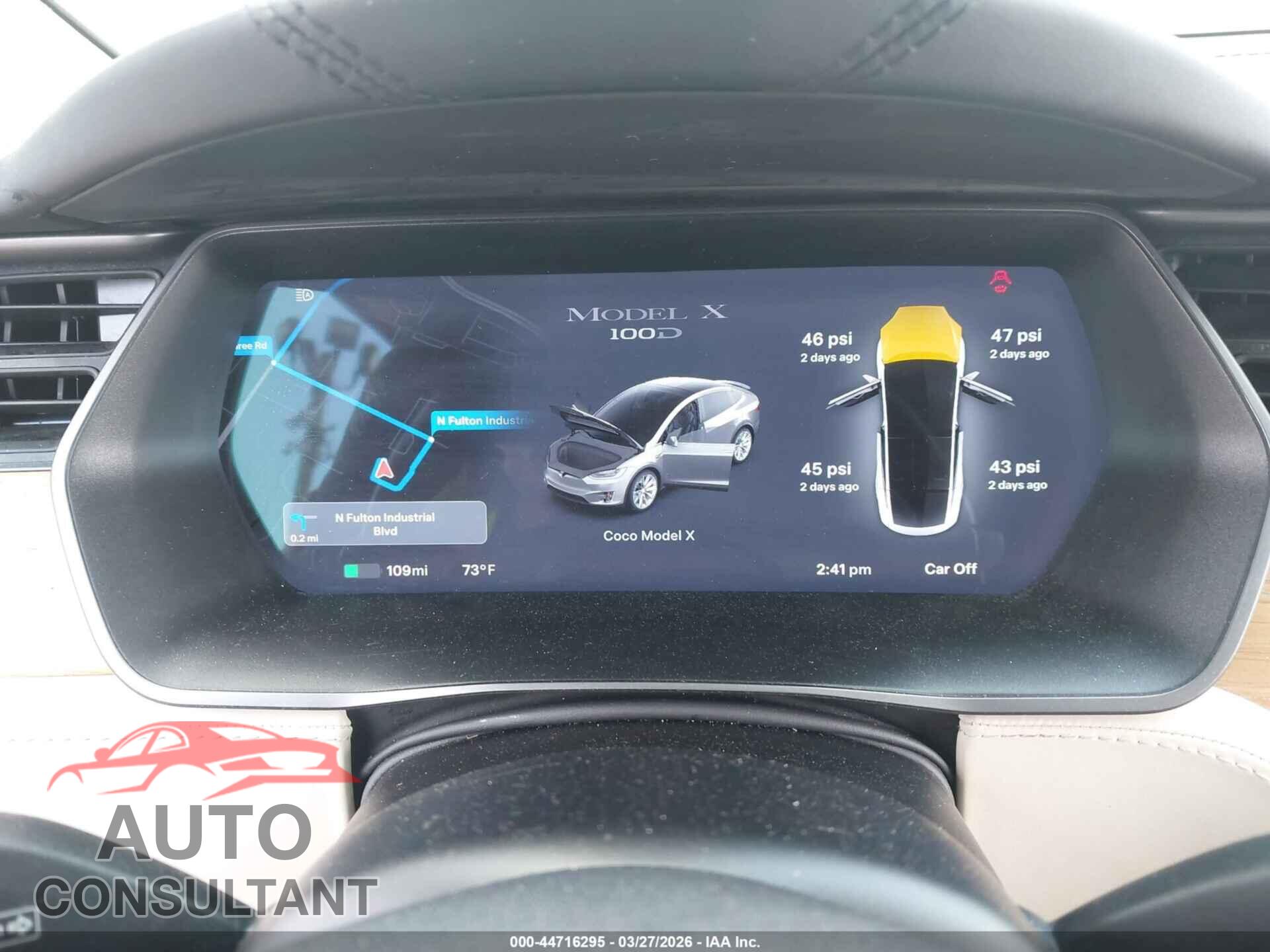 TESLA MODEL X 2018 - 5YJXCBE21JF123983
