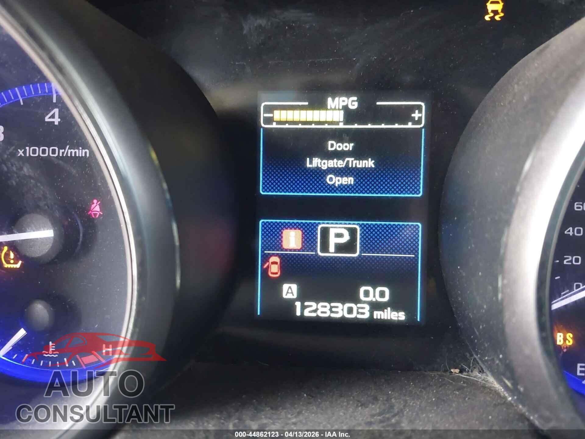 SUBARU OUTBACK 2015 - 4S4BSAJC8F3322048