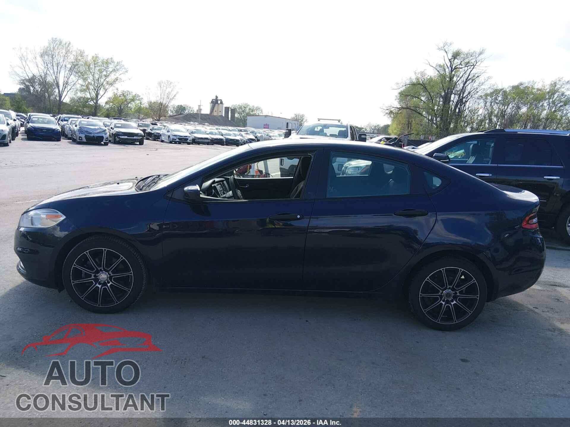 DODGE DART 2013 - 1C3CDFAA3DD123001