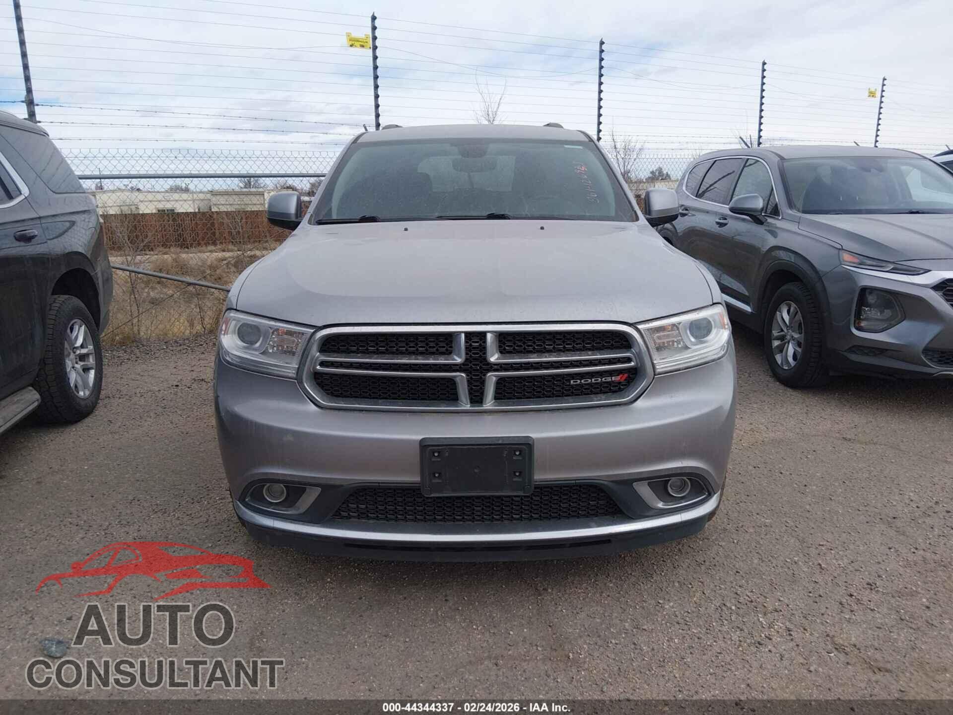 DODGE DURANGO 2017 - 1C4RDJAGXHC816947