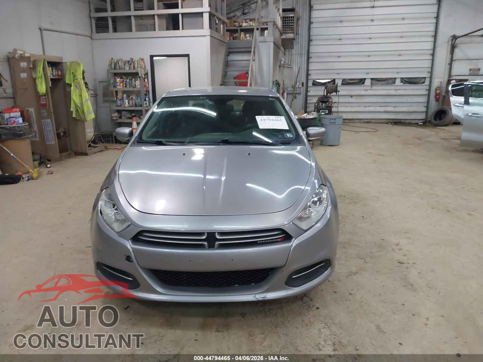 DODGE DART 2015 - 1C3CDFAAXFD181741