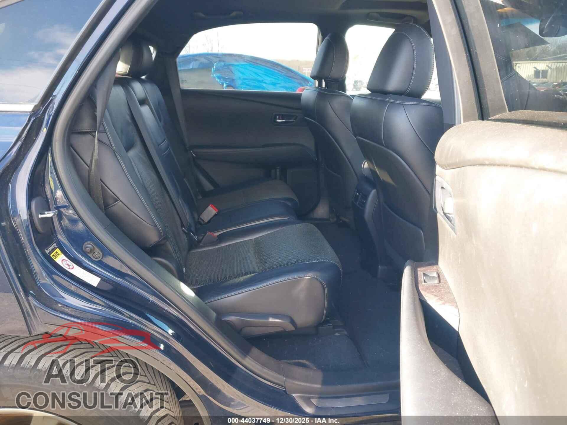 LEXUS RX 350 2013 - 2T2BK1BA1DC171541