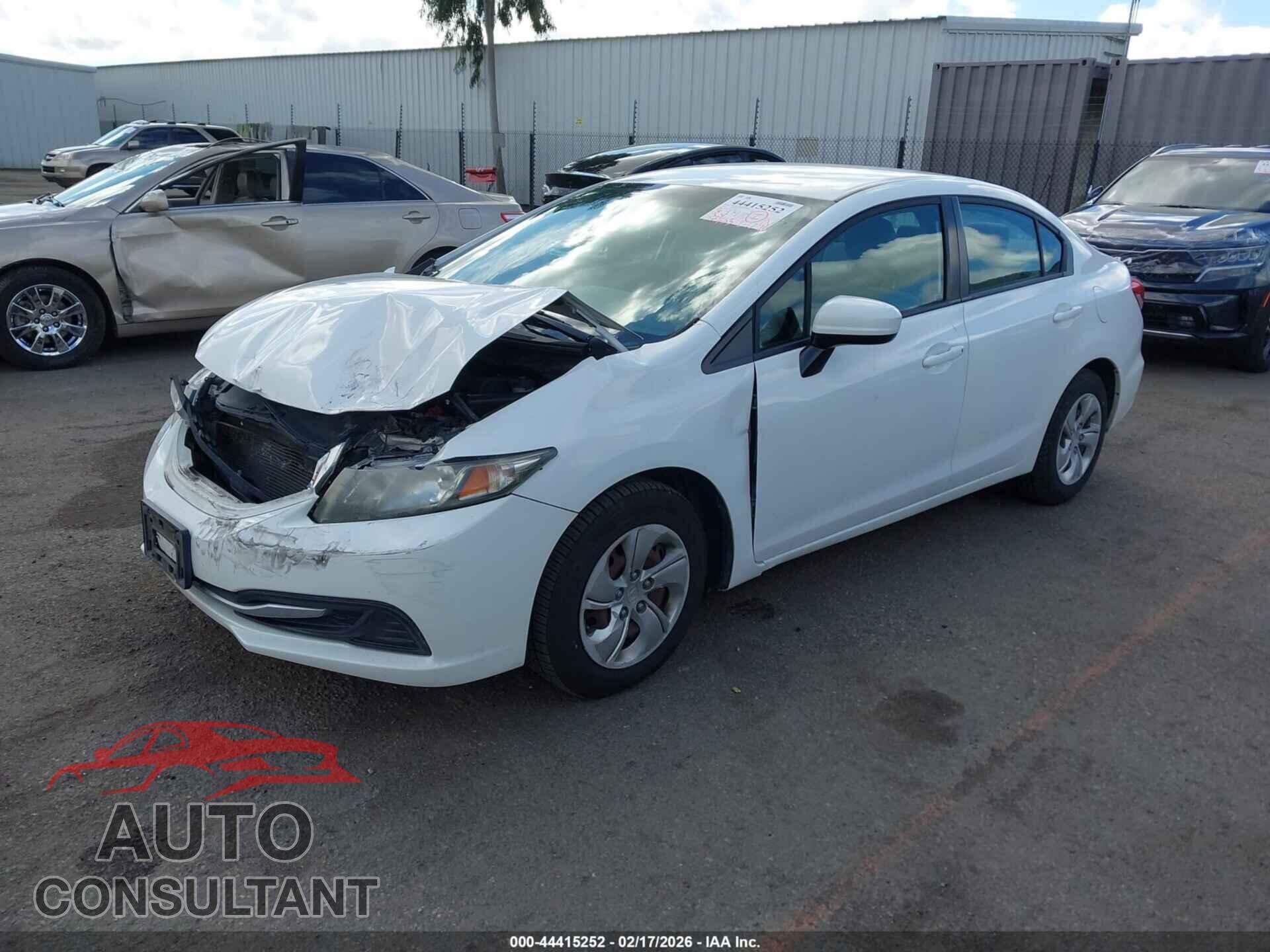 HONDA CIVIC 2014 - 19XFB2F5XEE218092