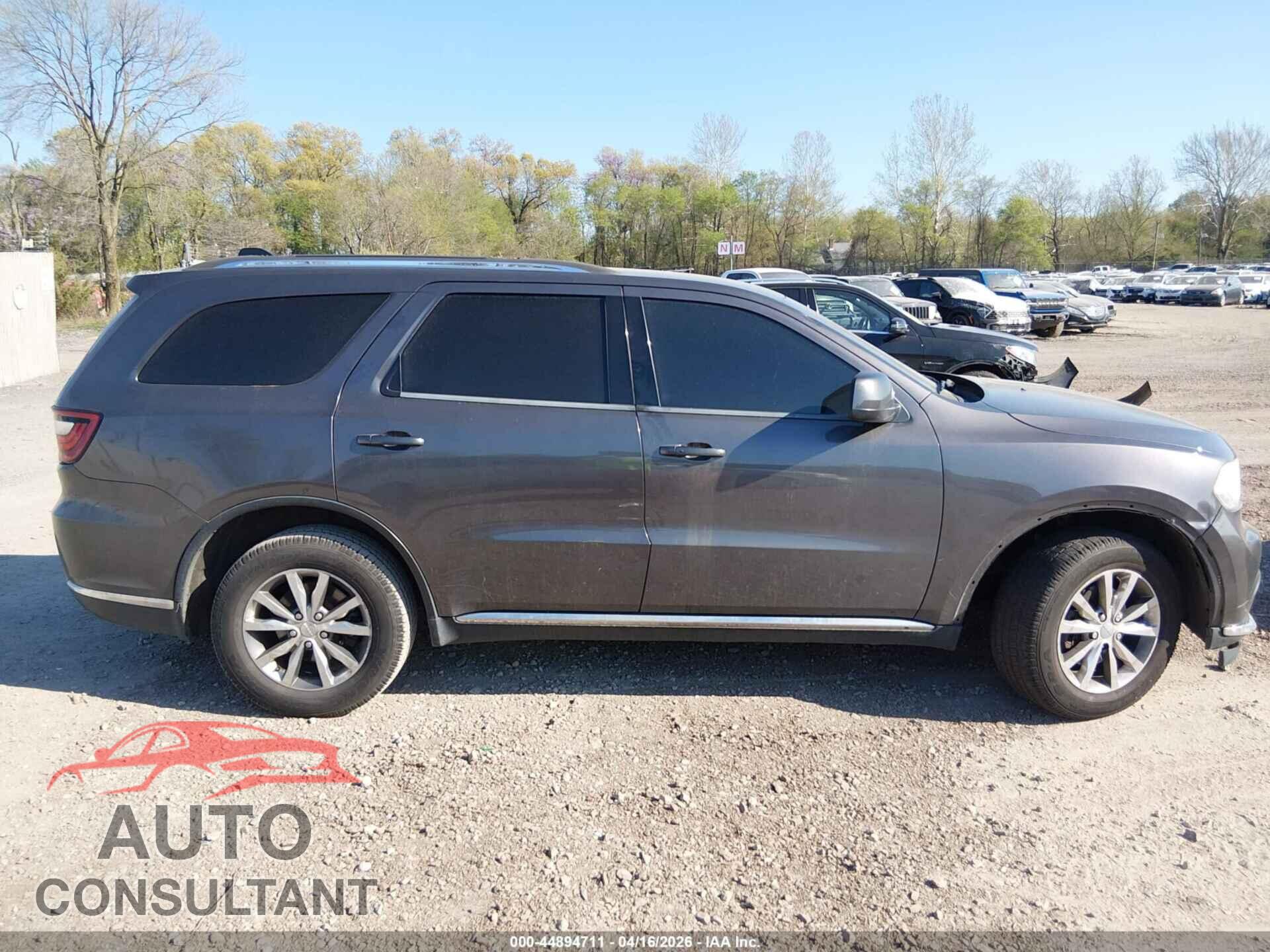 DODGE DURANGO 2014 - 1C4RDJAG8EC590225