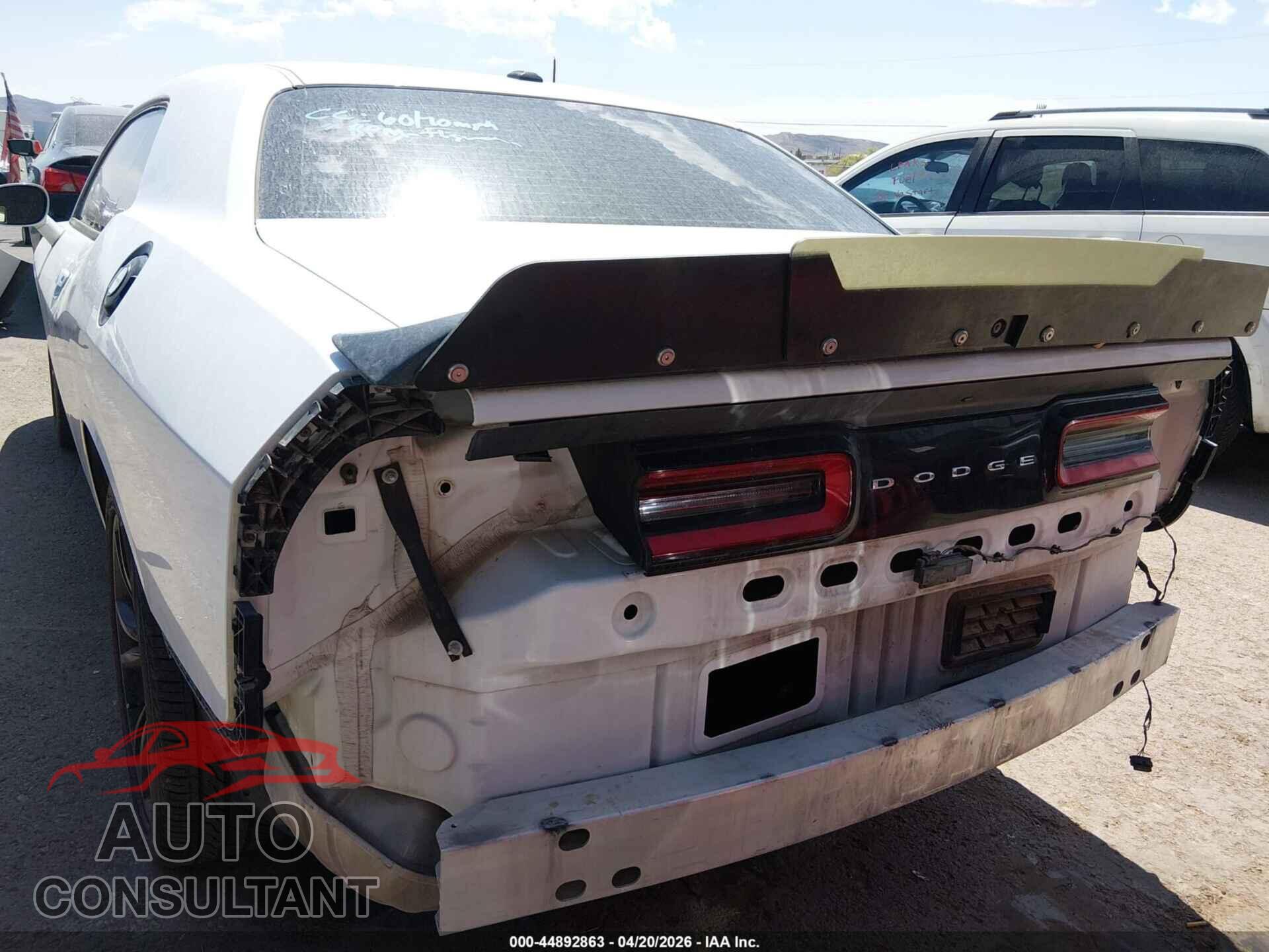 DODGE CHALLENGER 2017 - 2C3CDZAG6HH531443