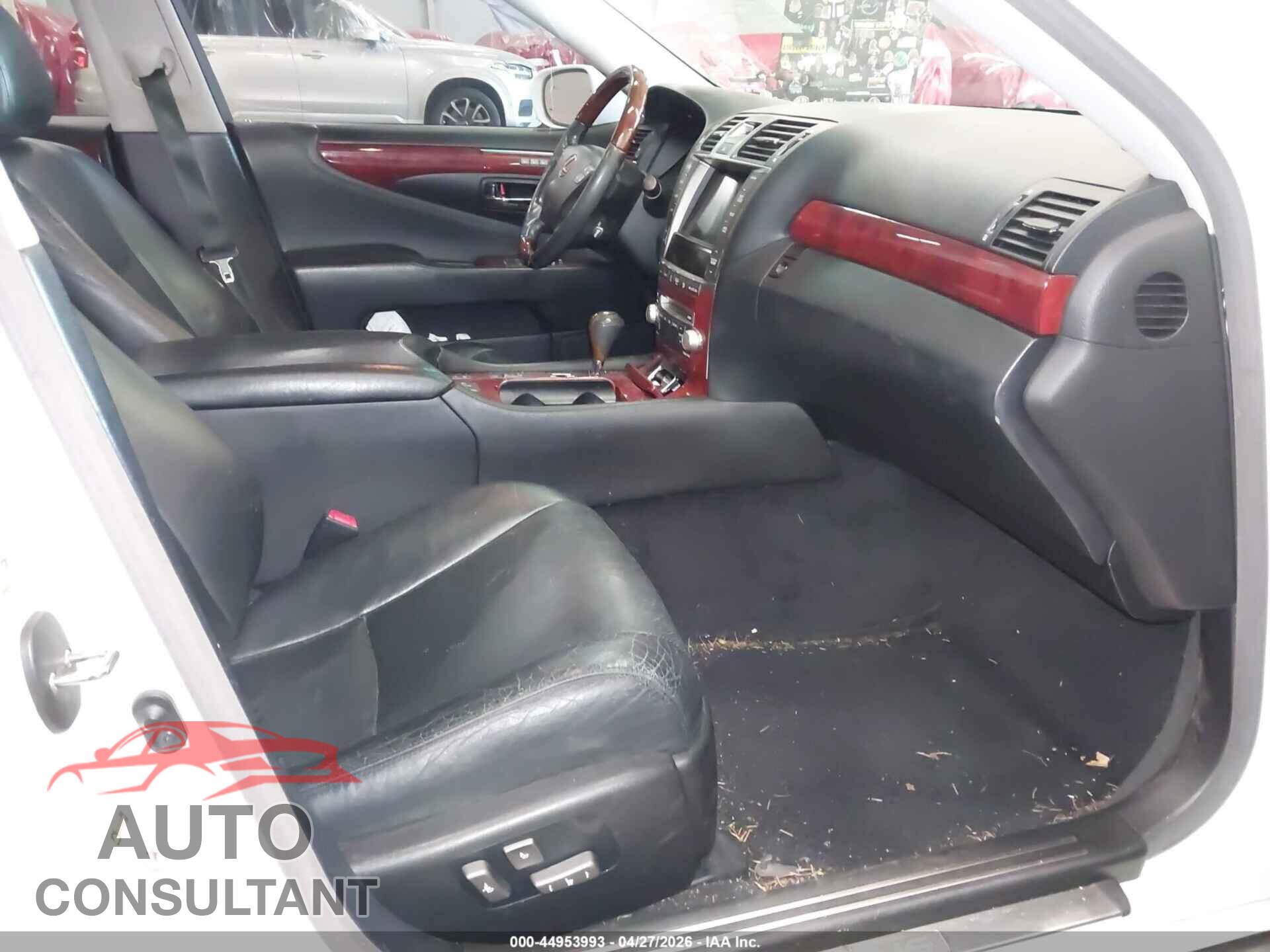 LEXUS LS 460 2011 - JTHBL5EF1B5106603