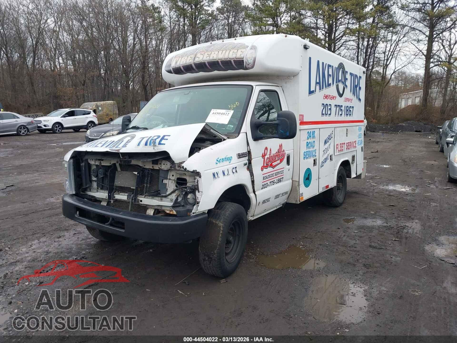 FORD E-350 CUTAWAY 2012 - 1FDSE3FL6CDA07640