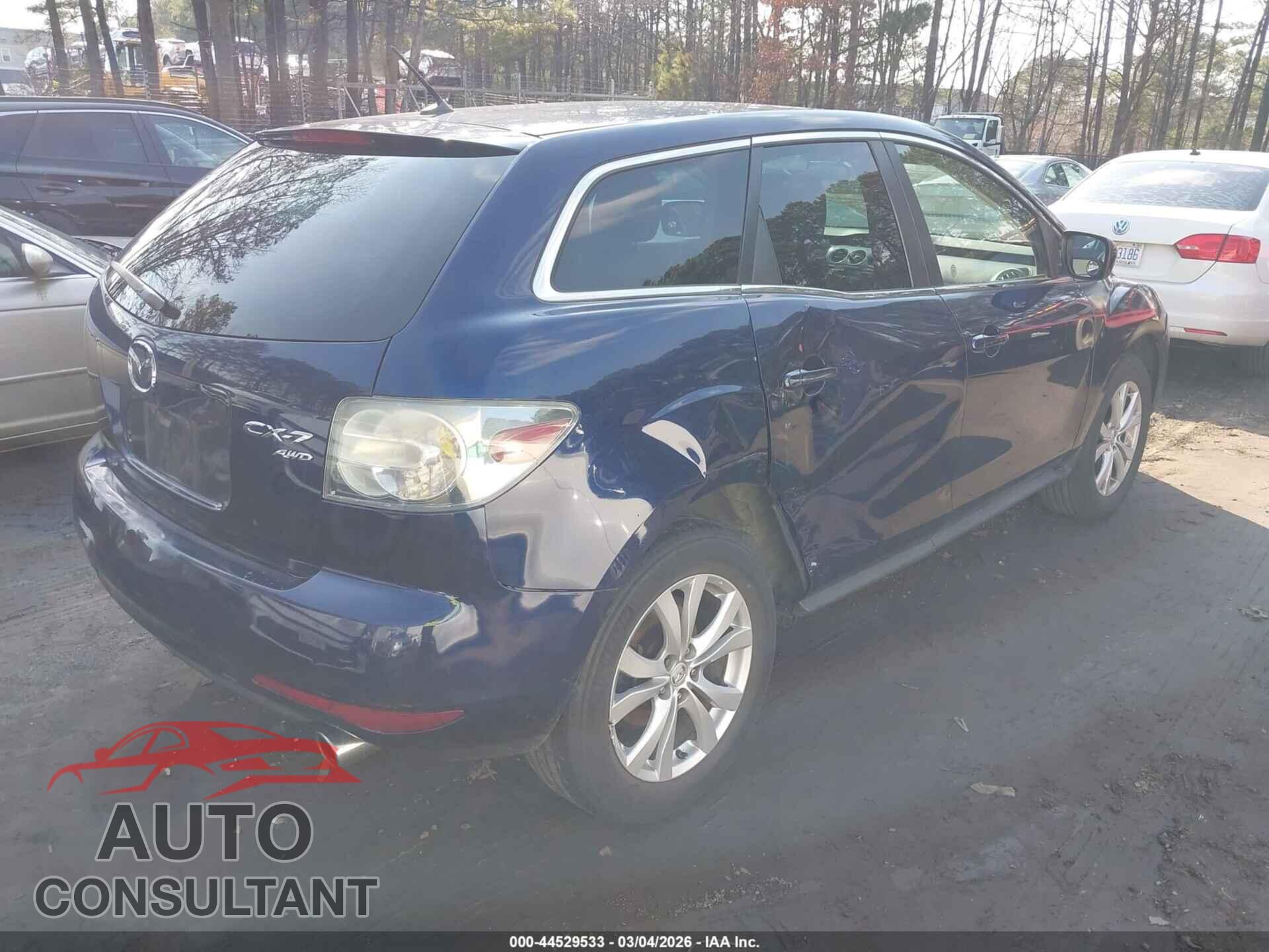 MAZDA CX-7 2011 - JM3ER4CL3B0376162
