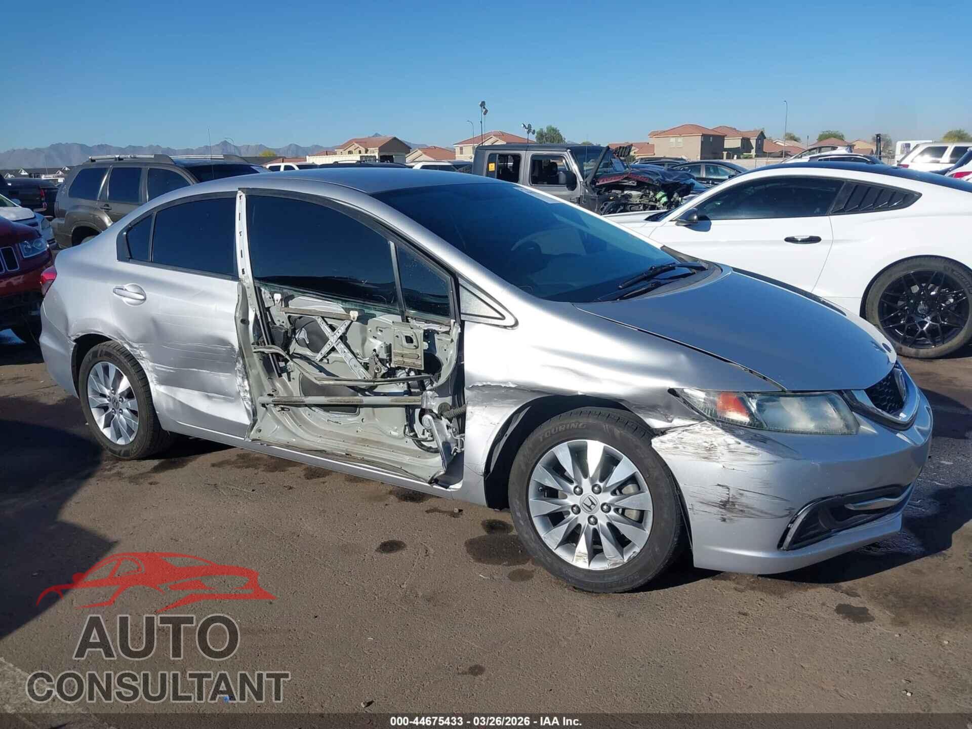 HONDA CIVIC 2014 - 19XFB2F56EE016236