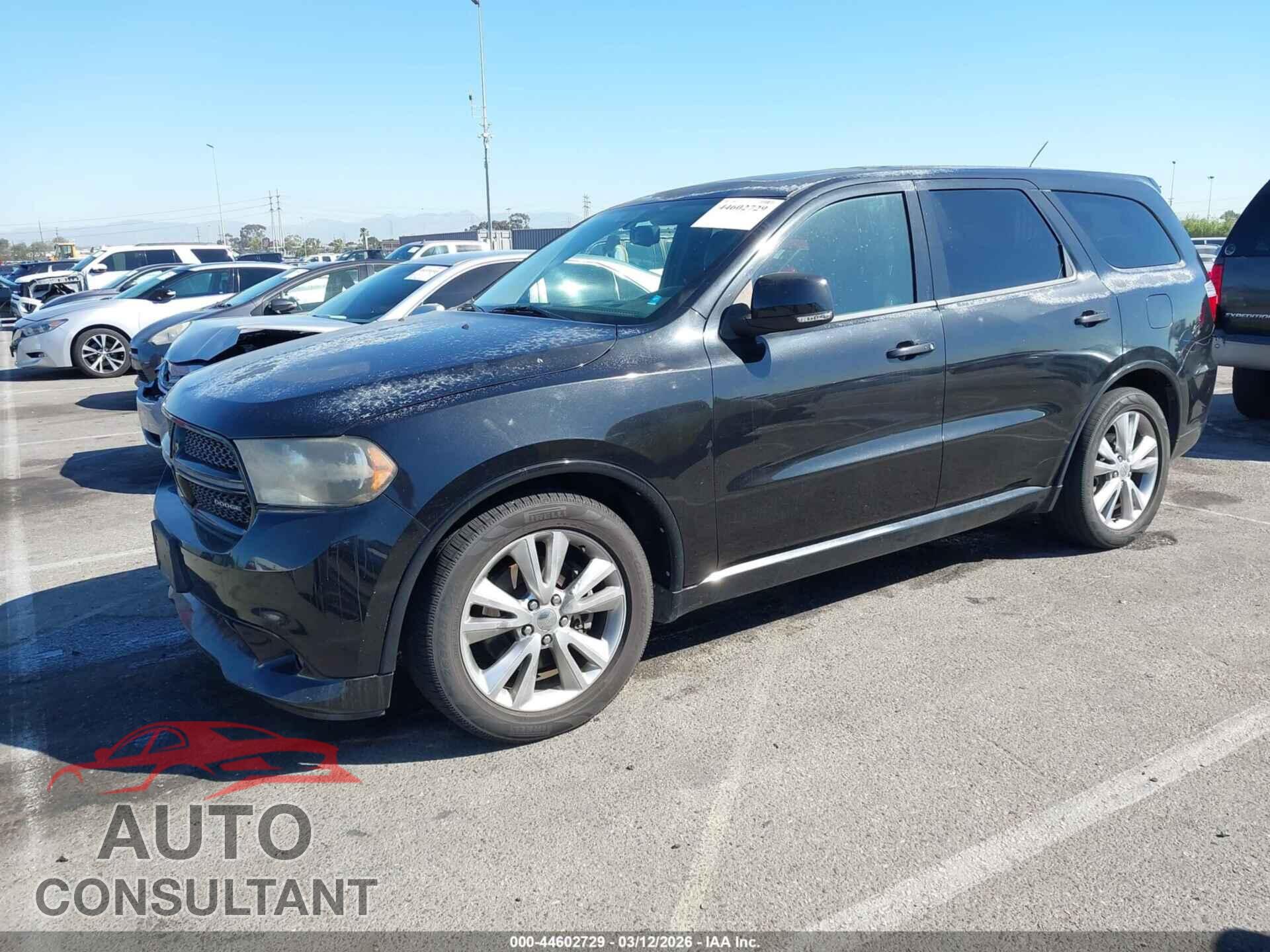DODGE DURANGO 2012 - 1C4SDHCT9CC130122
