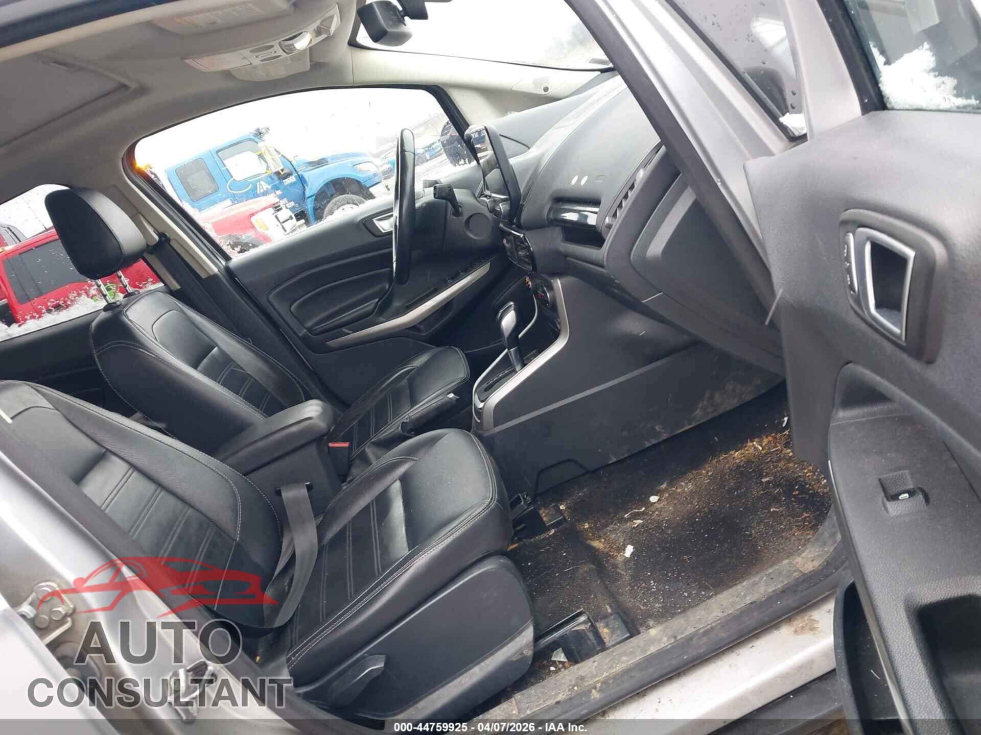 FORD ECOSPORT 2019 - MAJ6S3KL6KC294041