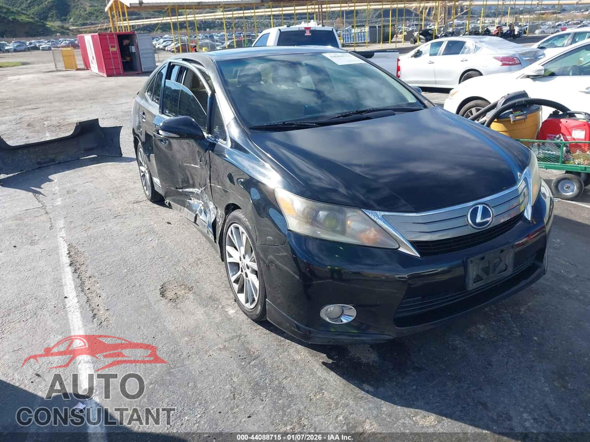 LEXUS HS 250H 2010 - JTHBB1BA6A2014441