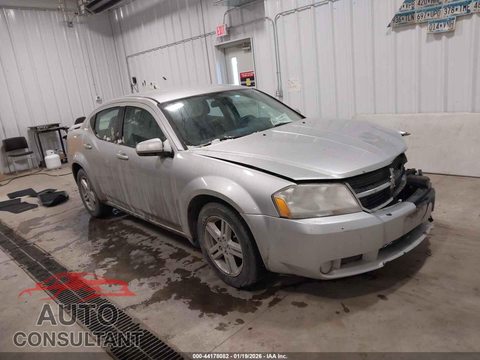 DODGE AVENGER 2010 - 1B3CC5FB6AN235843