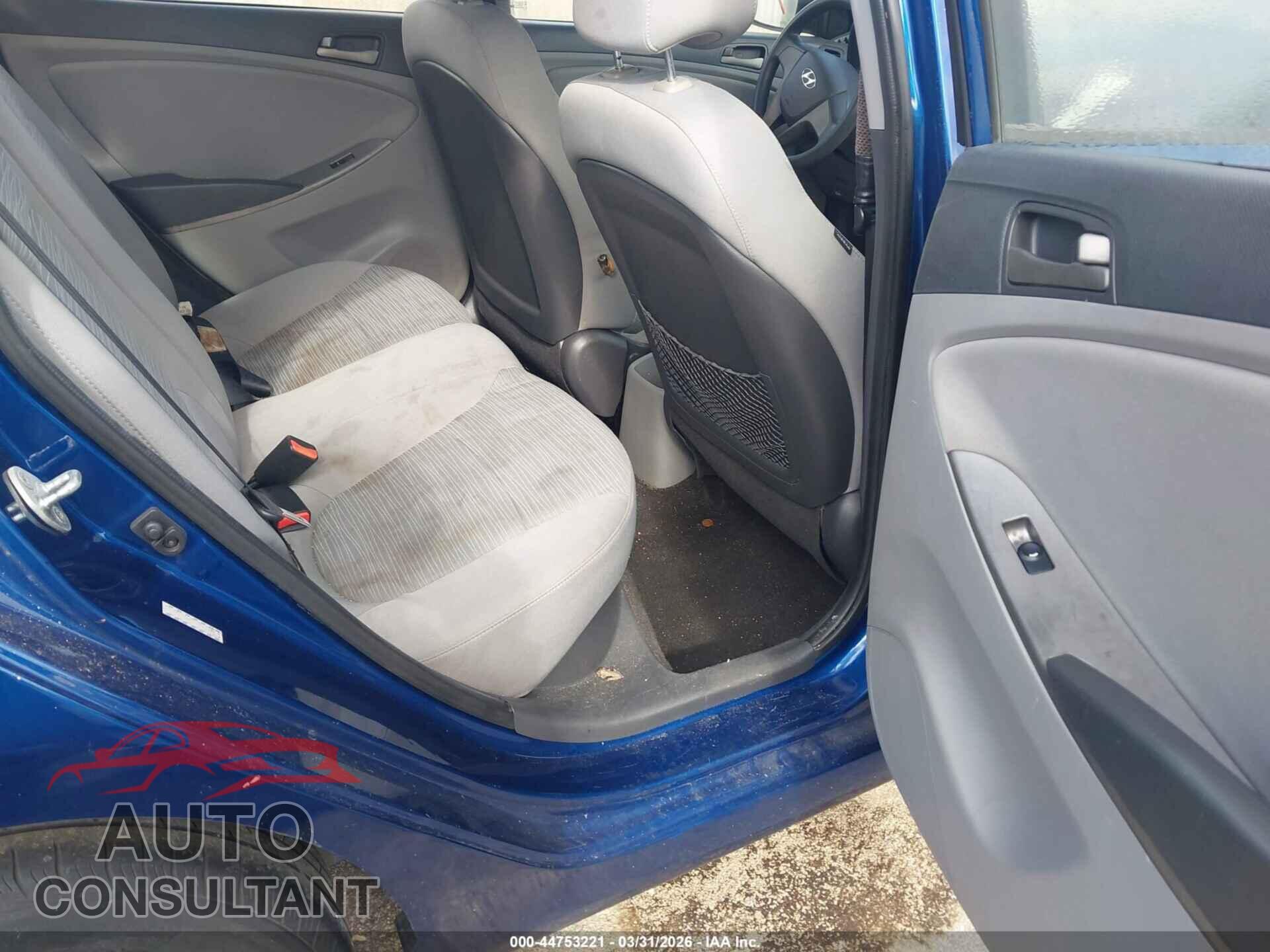 HYUNDAI ACCENT 2016 - KMHCT4AE7GU983473