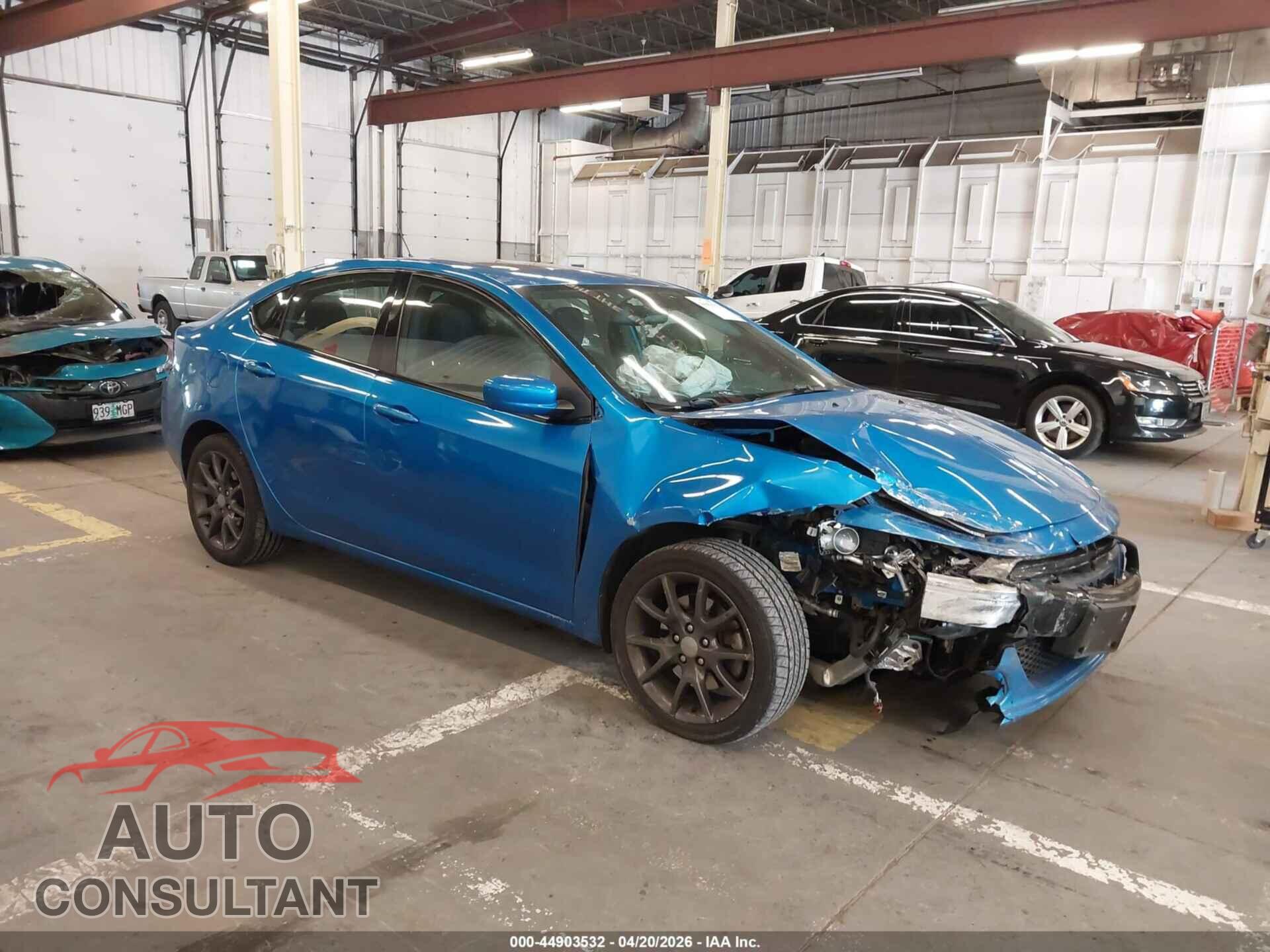 DODGE DART 2015 - 1C3CDFBB9FD330891