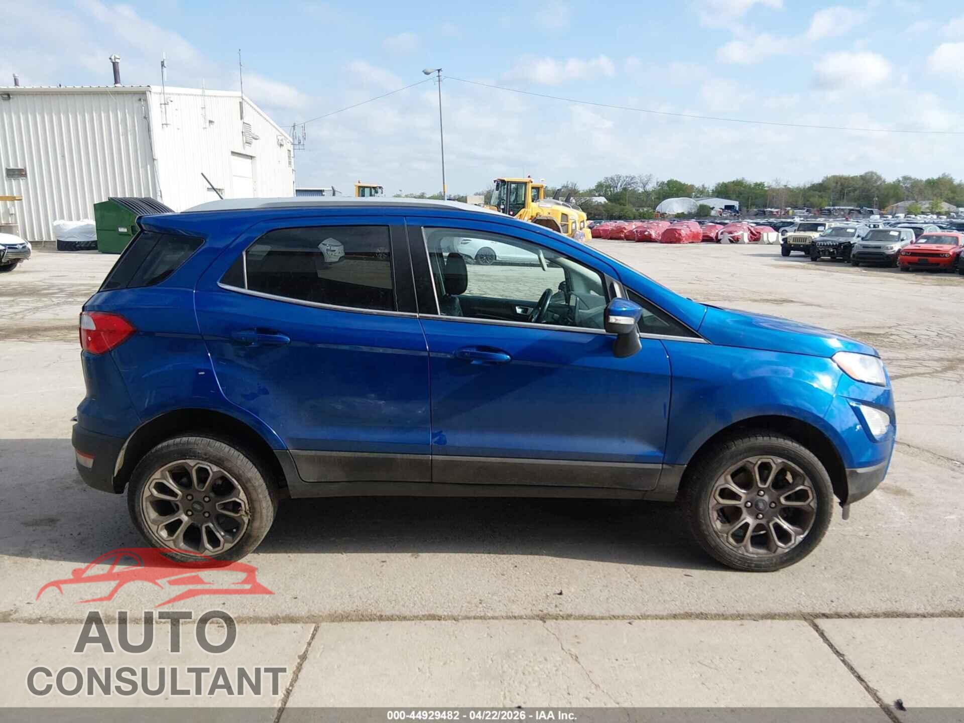 FORD ECOSPORT 2021 - MAJ6S3KL5MC403401