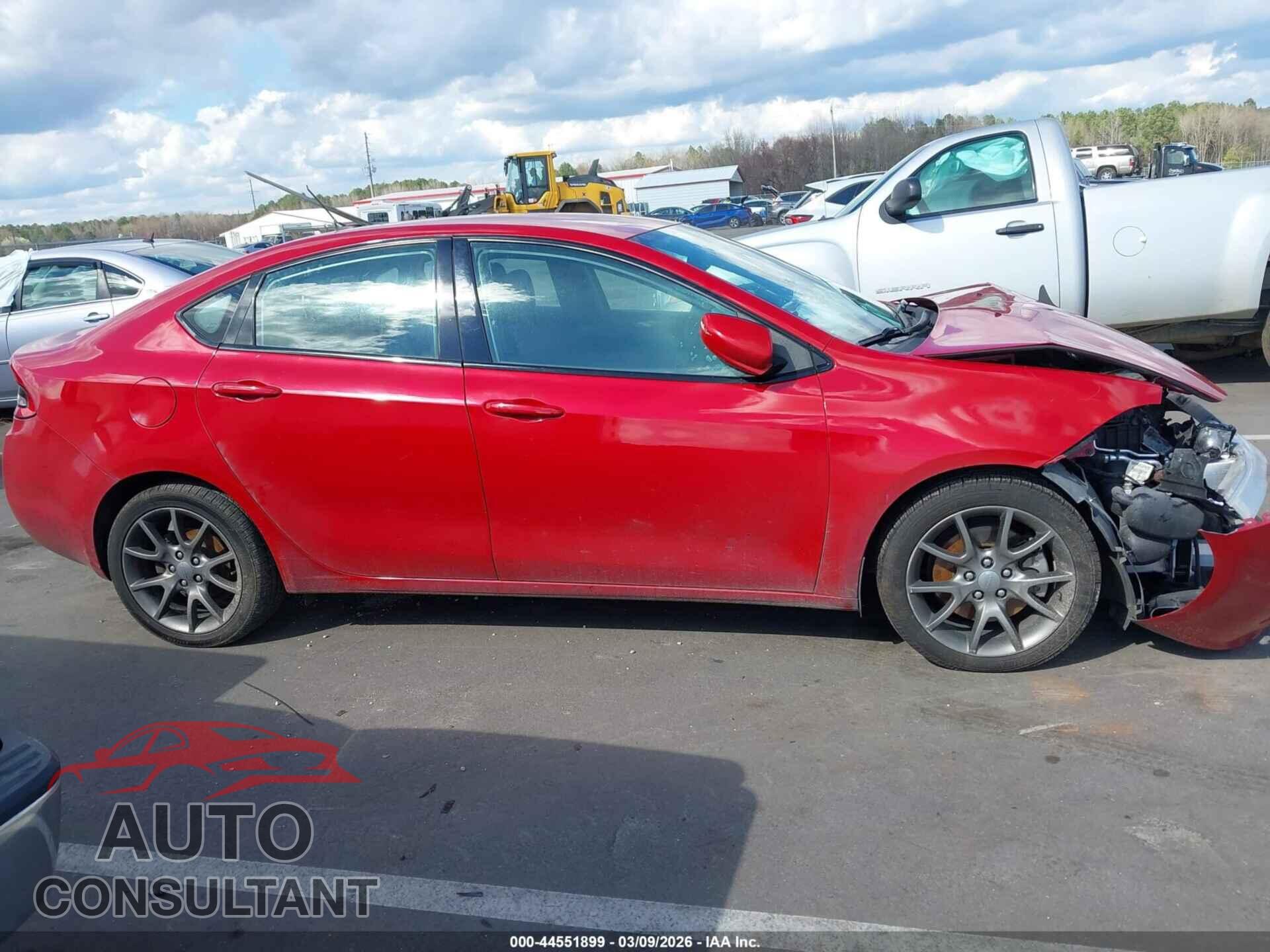 DODGE DART 2014 - 1C3CDFBB3ED868971