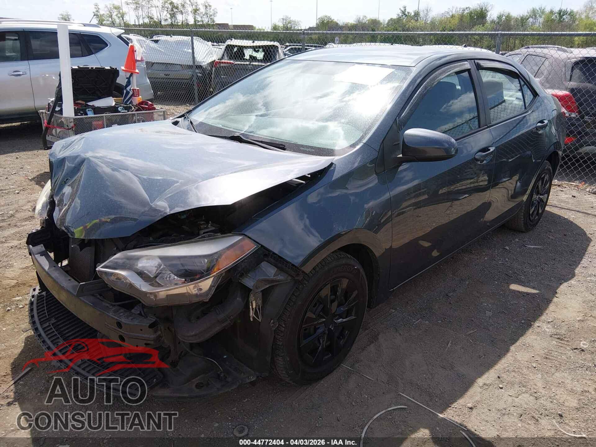 TOYOTA COROLLA 2016 - 5YFBPRHE0GP553725