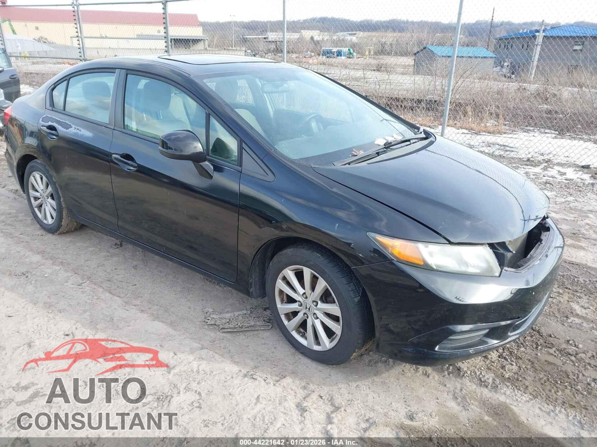 HONDA CIVIC 2012 - 2HGFB2F8XCH570697