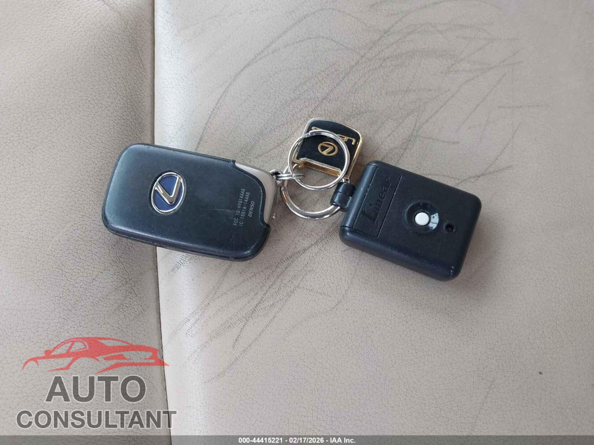 LEXUS HS 250H 2011 - JTHBB1BA5B2048064