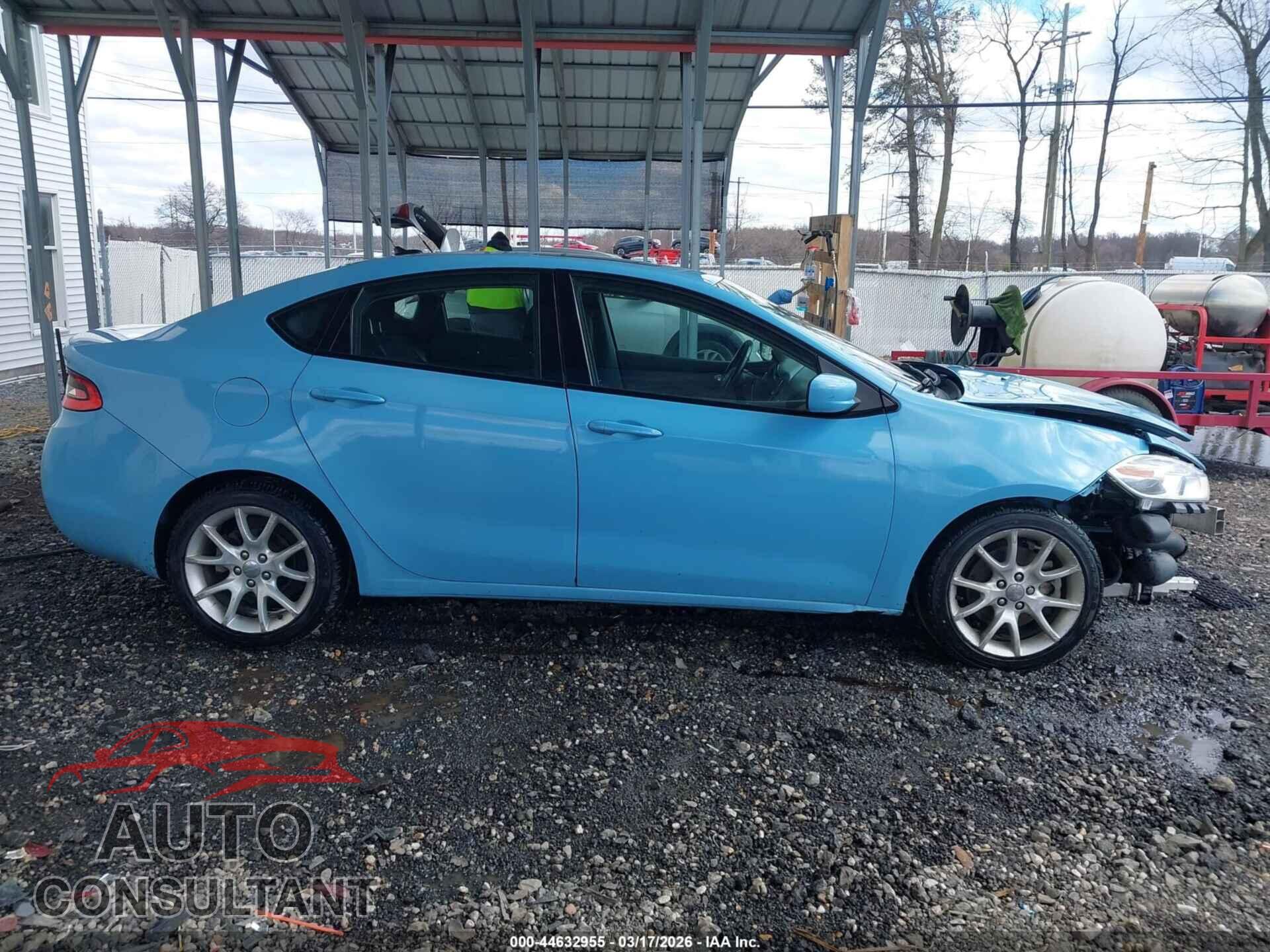 DODGE DART 2013 - 1C3CDFBA3DD224960