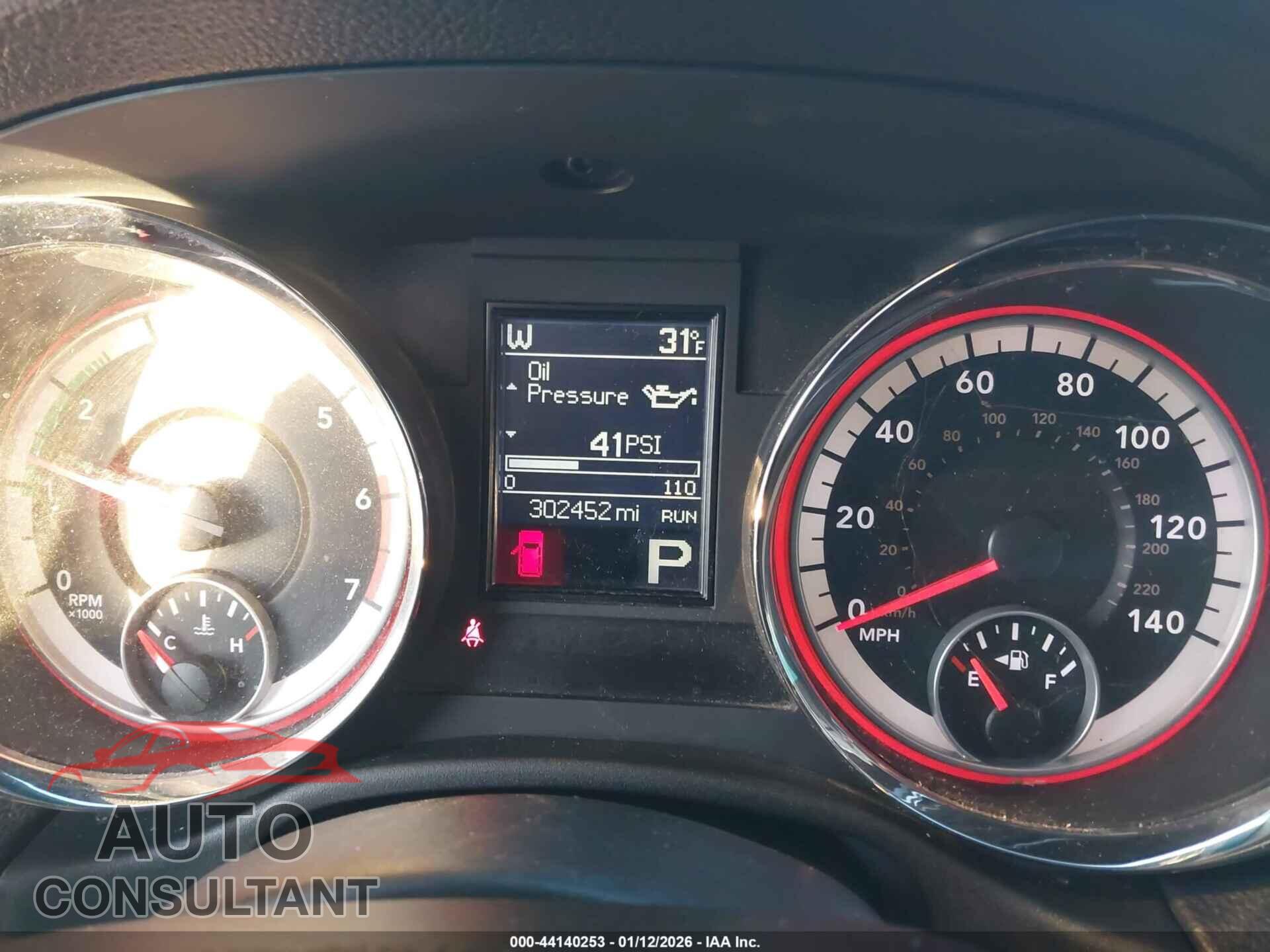 DODGE DURANGO 2011 - 1D4SE4GTXBC595557