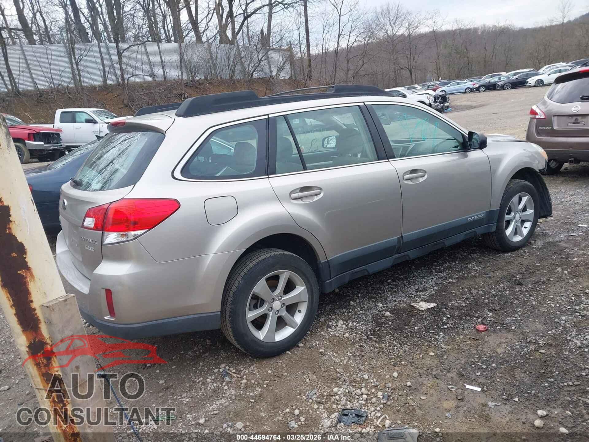 SUBARU OUTBACK 2014 - 4S4BRBAC4E3272524