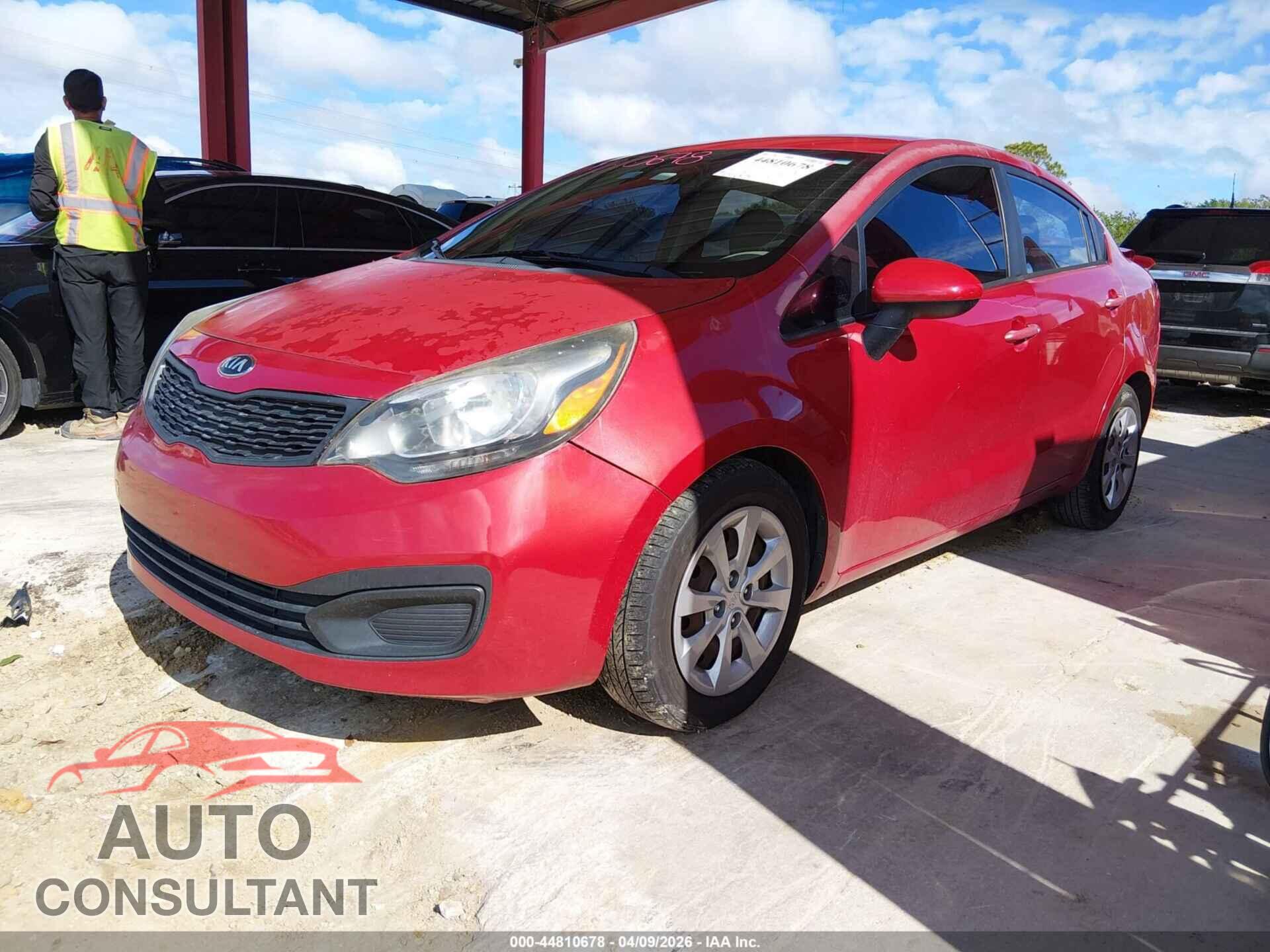 KIA RIO 2014 - KNADM4A39E6370449