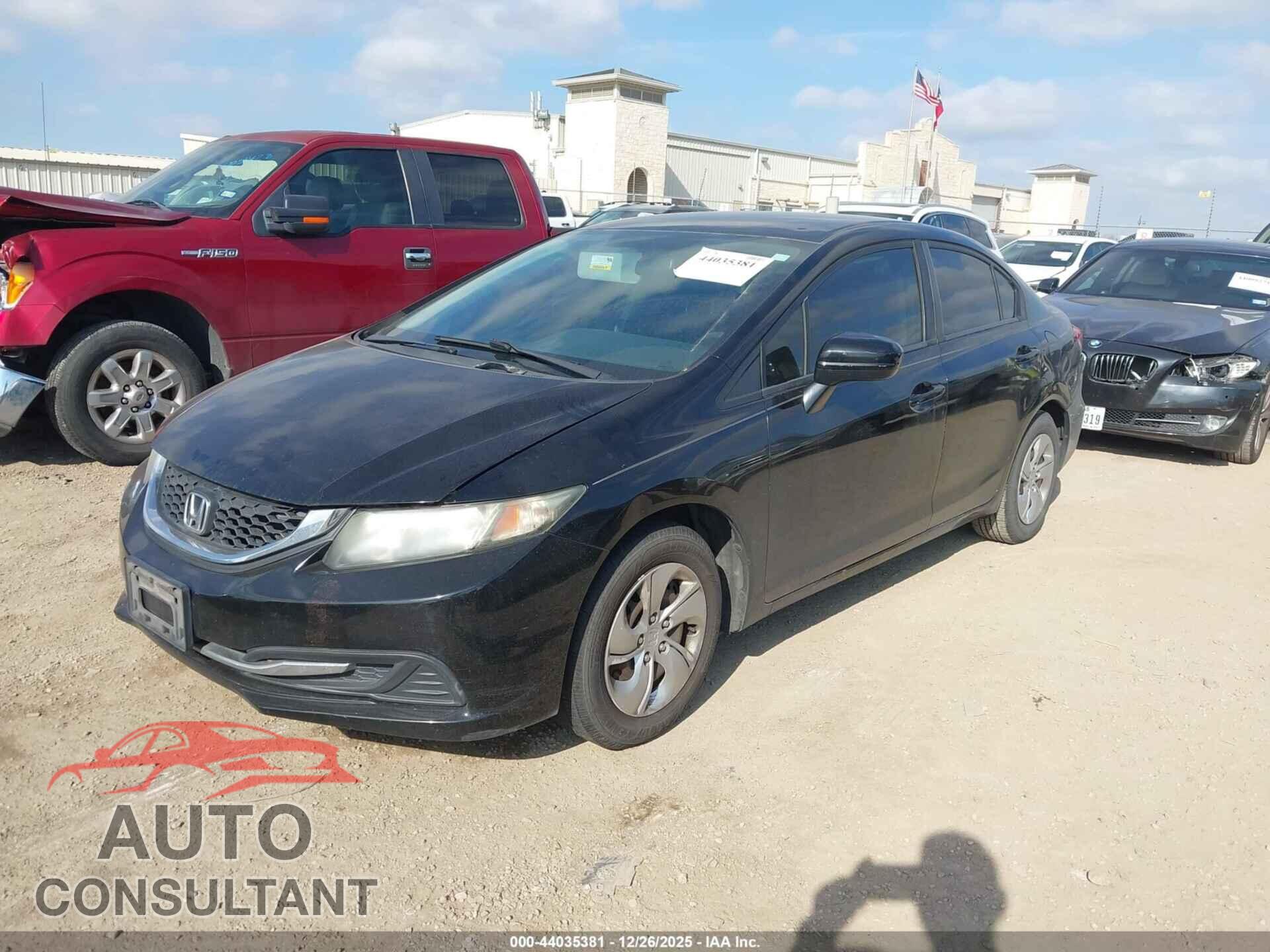 HONDA CIVIC 2015 - 19XFB2F52FE016543
