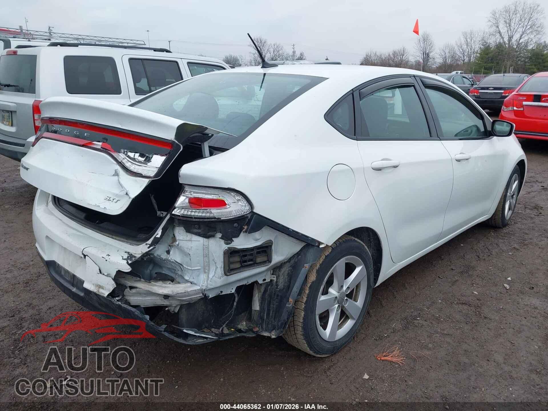 DODGE DART 2015 - 1C3CDFBB6FD226956