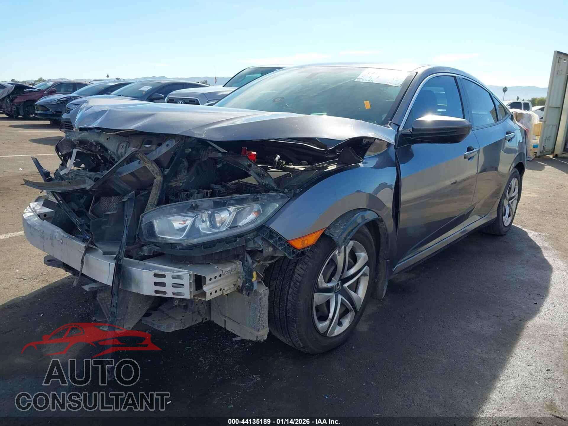 HONDA CIVIC 2017 - 19XFC2E51HE014137