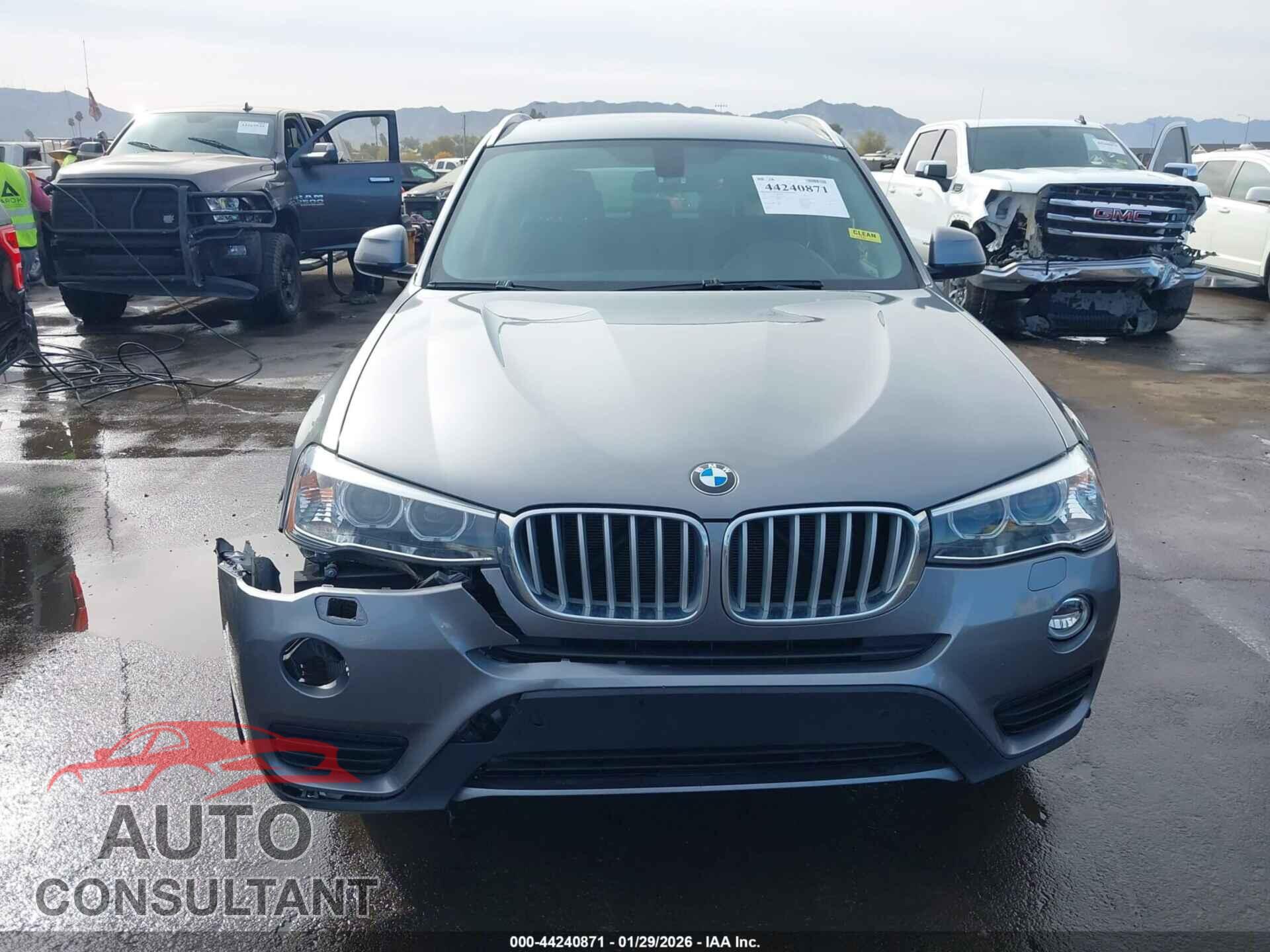 BMW X3 2017 - 5UXWX9C55H0T14173