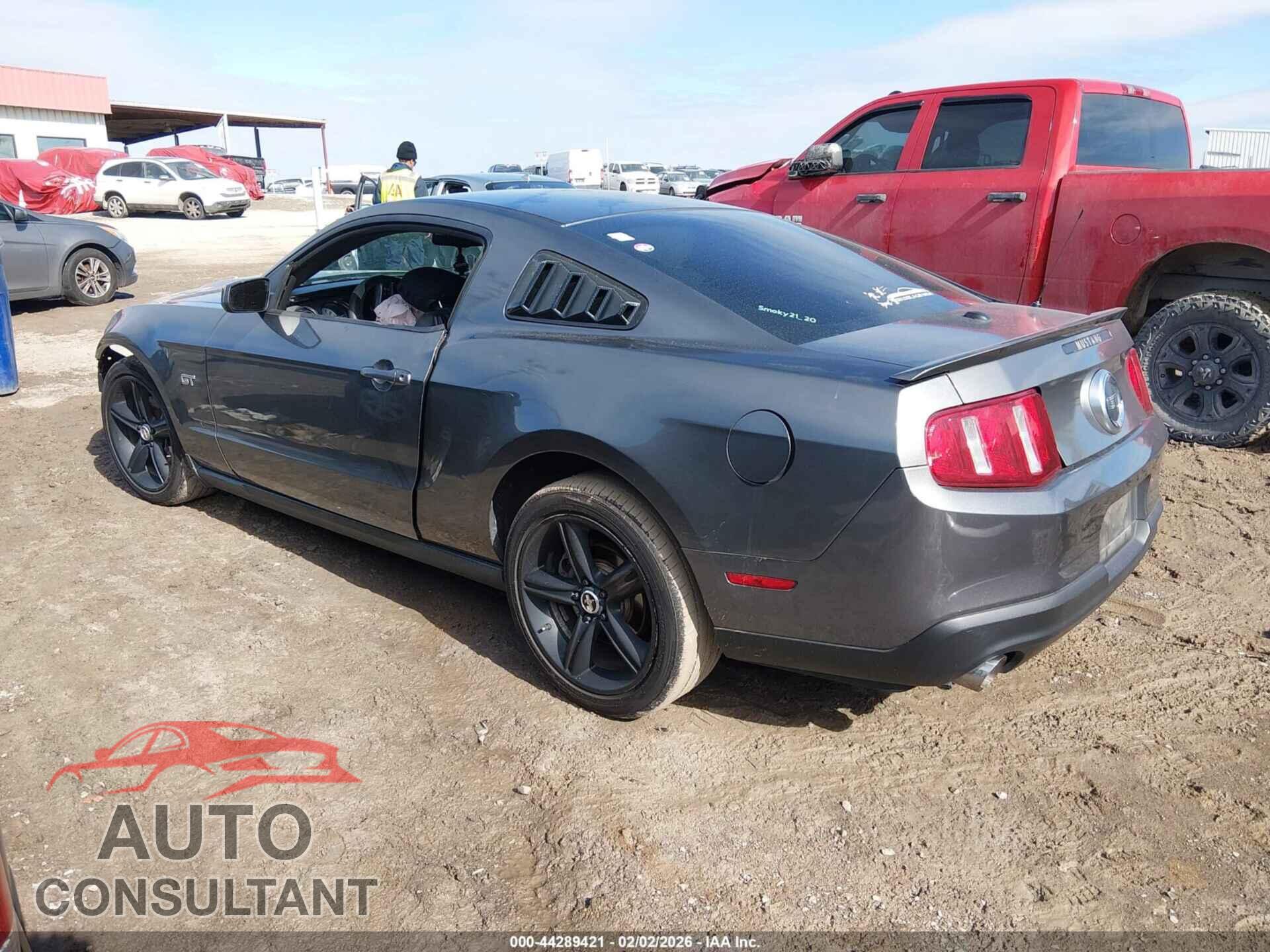 FORD MUSTANG 2010 - 1ZVBP8CH7A5166571