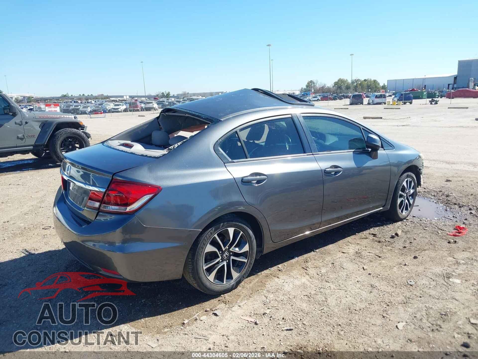 HONDA CIVIC 2013 - 19XFB2F92DE086043