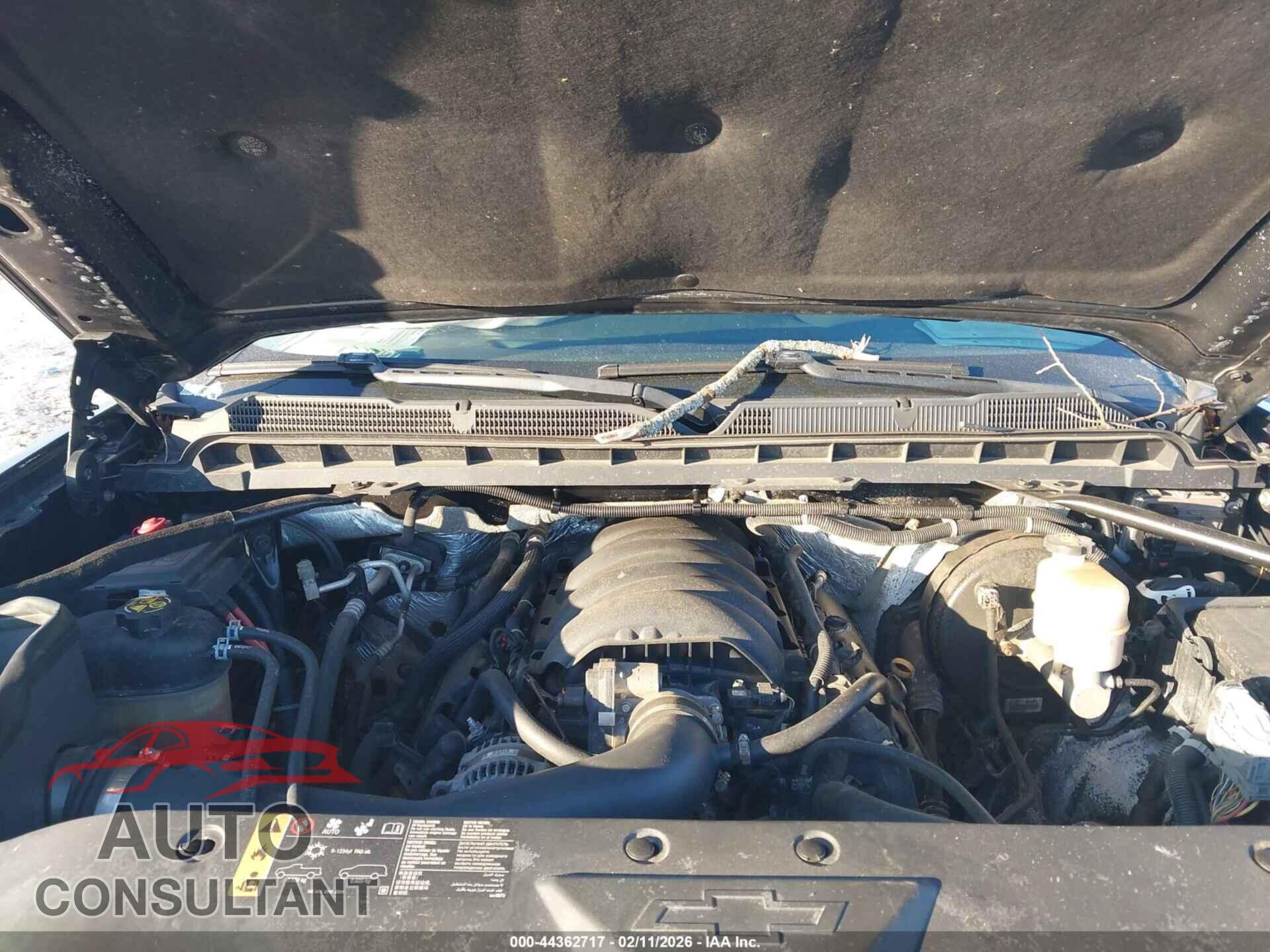CHEVROLET SILVERADO 1500 2017 - 3GCUKSEC5HG300831