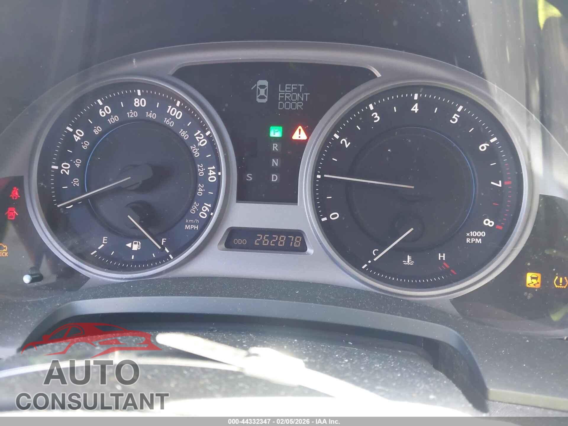 LEXUS IS 250 2009 - JTHCK262592032079