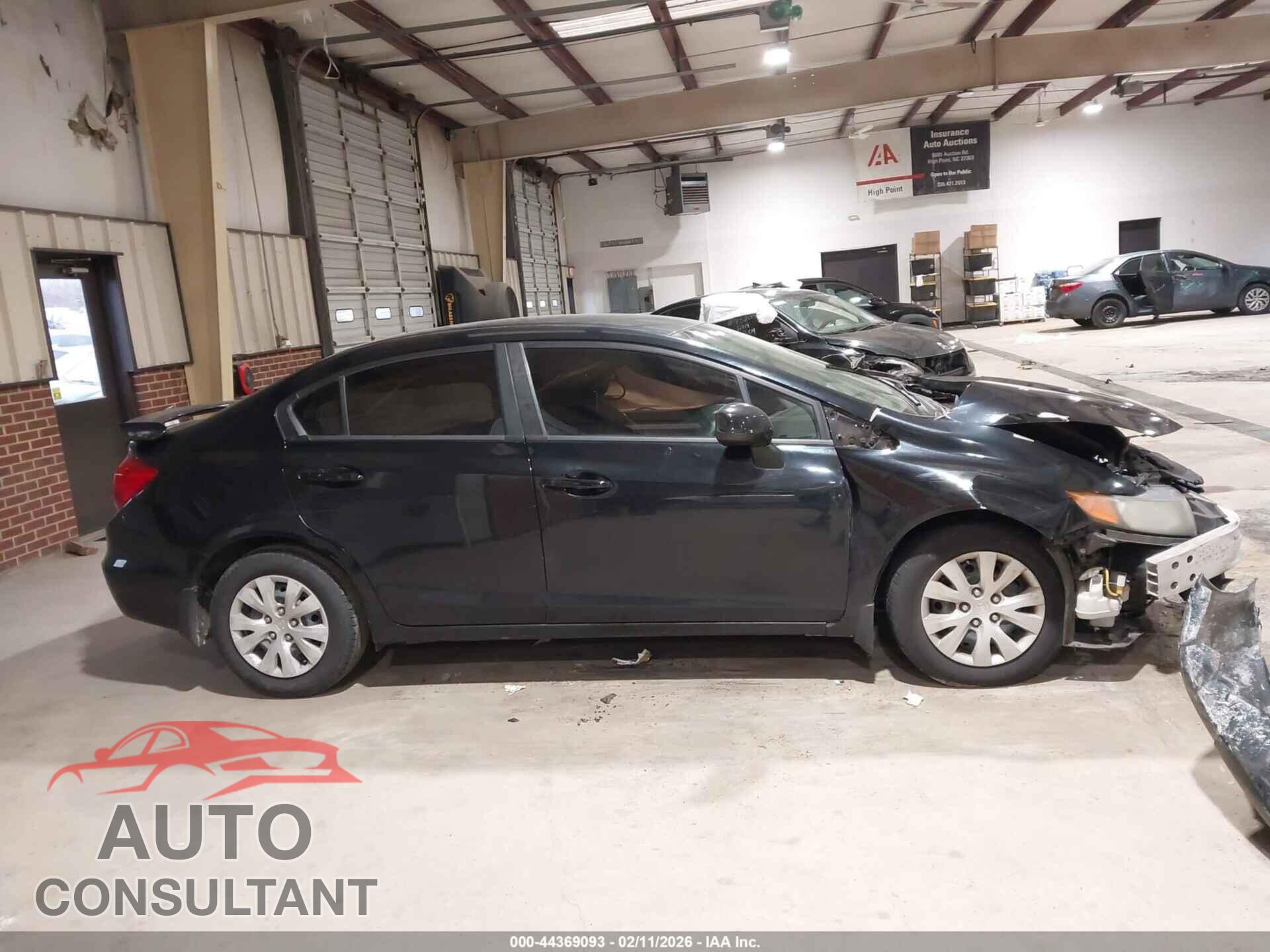 HONDA CIVIC 2012 - 2HGFB2F50CH323422