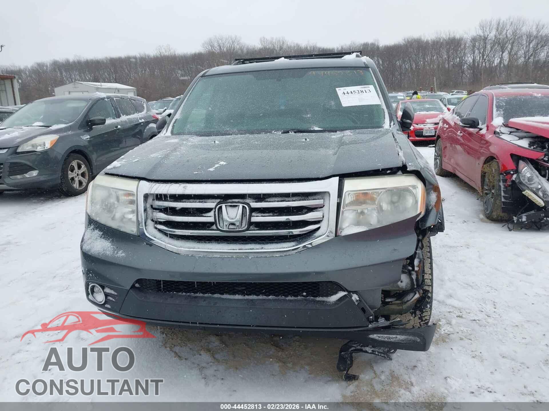 HONDA PILOT 2012 - 5FNYF4H90CB033243